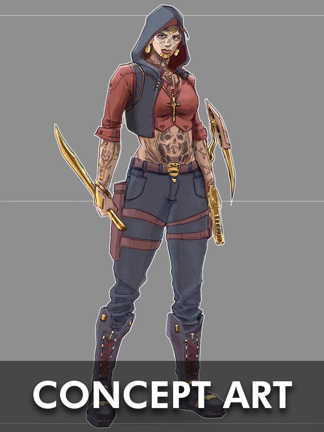 A collection of concept art by David Arroyo