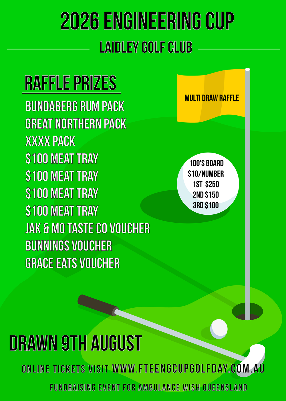 Golf Day Flyer & Raffle Prizes — Field Tech Engineering 2026 ...
