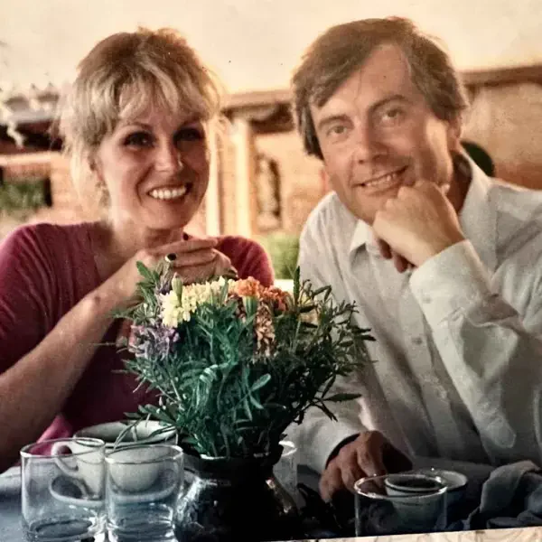 Dame Joanna Lumley & Gyles Brandreth