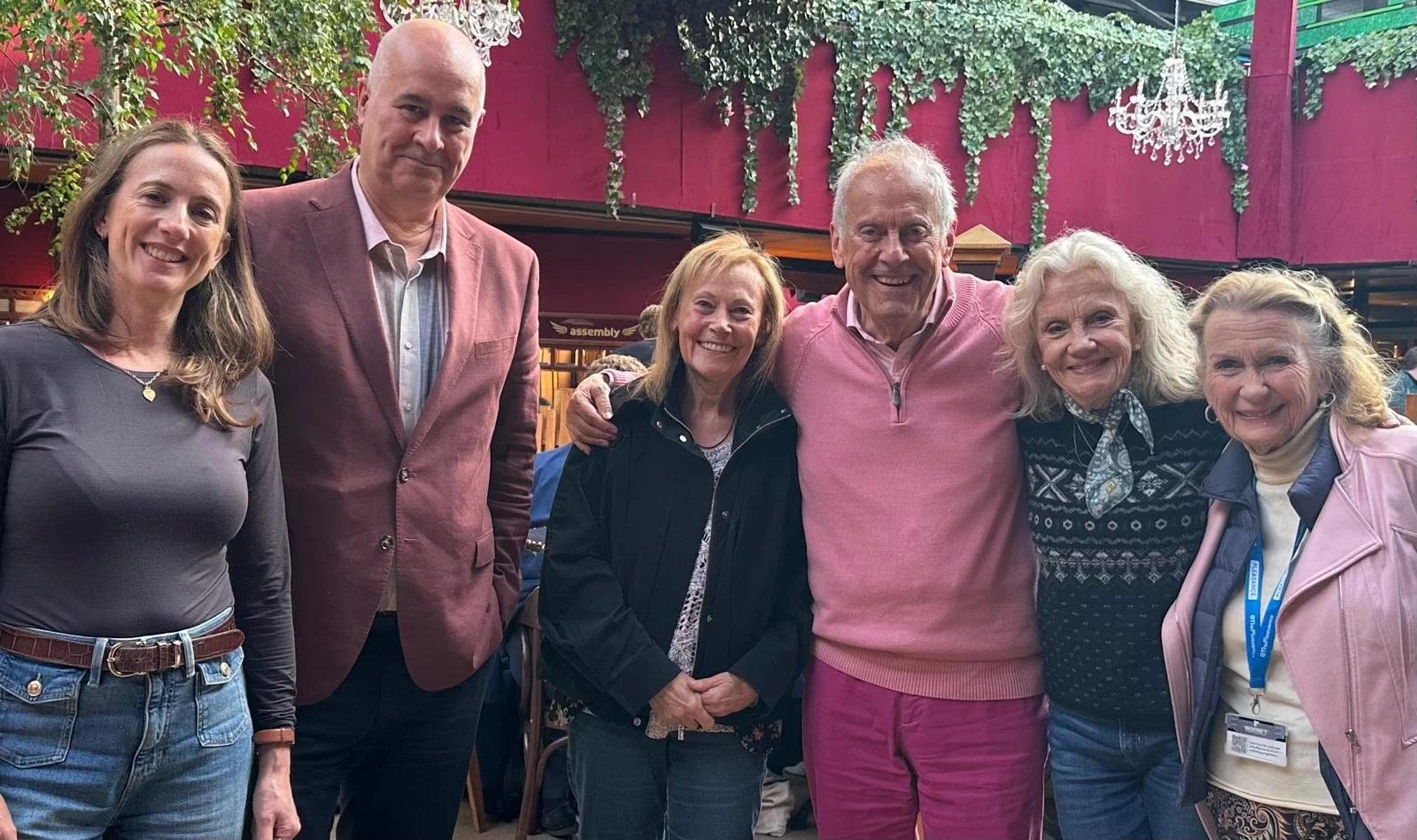 Gyles, Iain Dale, Hayley & Juliet Mills