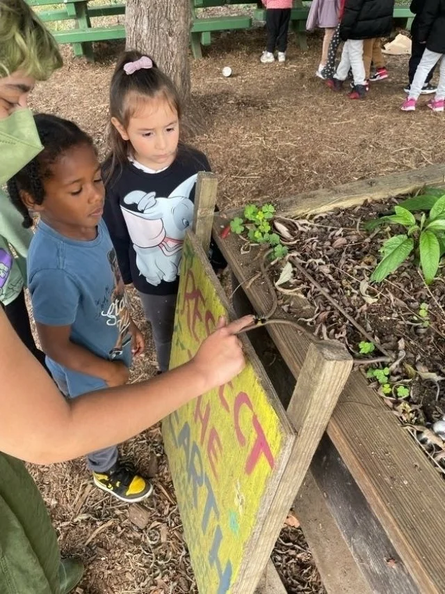Little hands, big discoveries 🐛🌱
Youth at Nystrom elementary exploring the Alemany Farm with @growingtogether

Would you let a tiny garden buddy crawl on your hand?
#richmondoutdoors #rocinaction #natureforall #richmondca