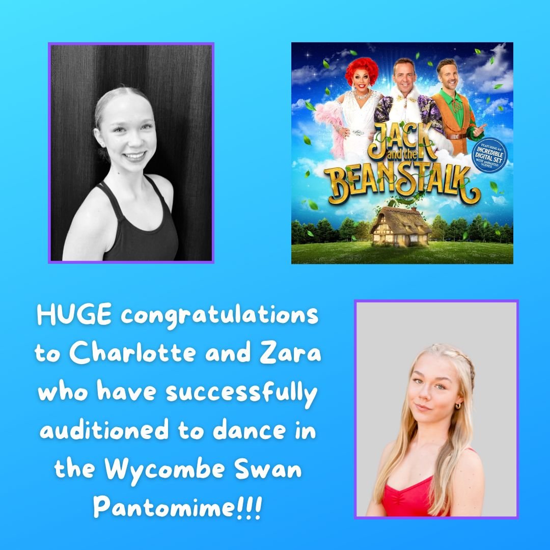 September 2025 - PANTO AUDITION SUCCESSES