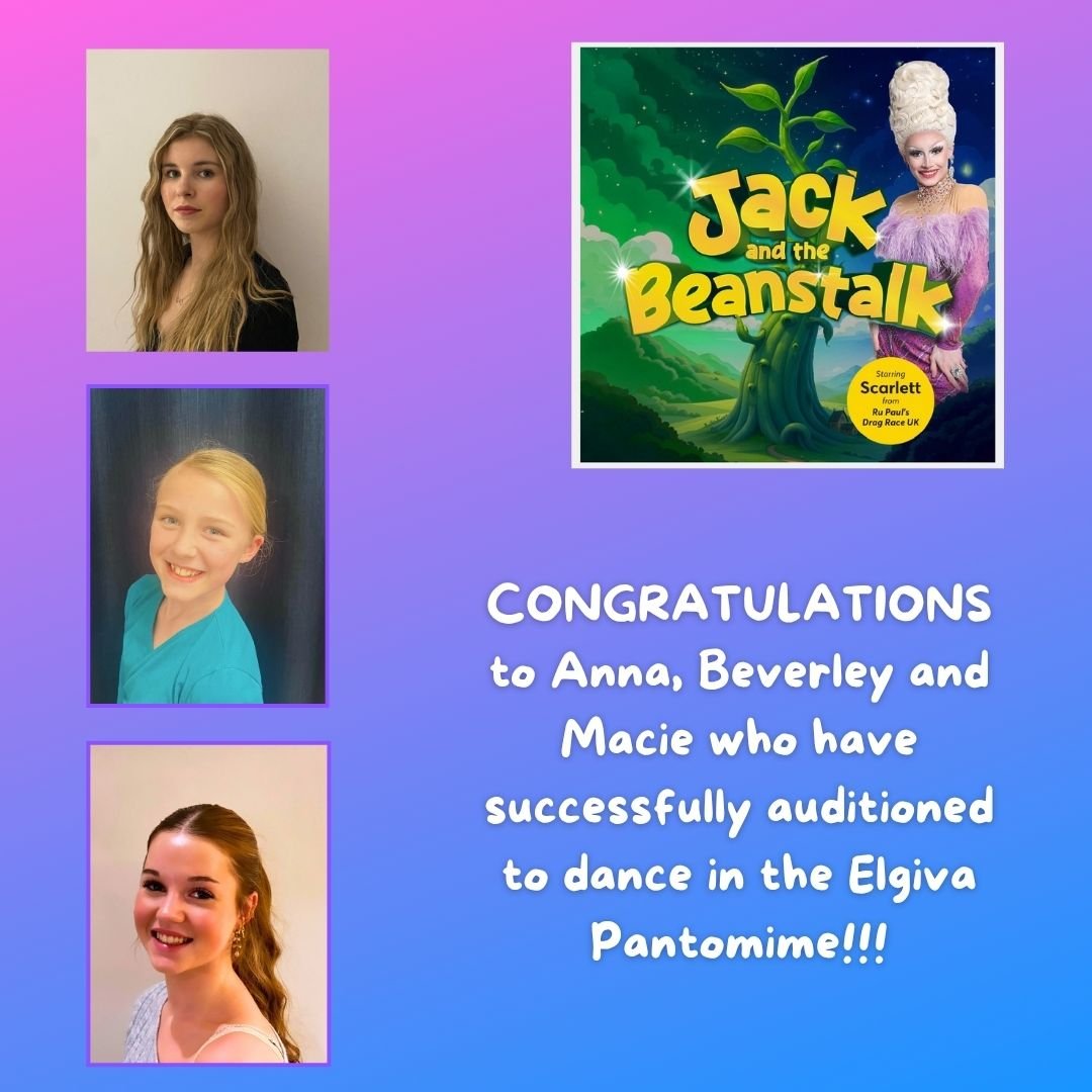 October 2025 - MORE PANTO AUDITION SUCCESSES!