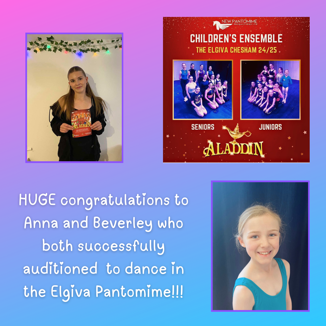 September 2024 - AUDITION SUCCESSES