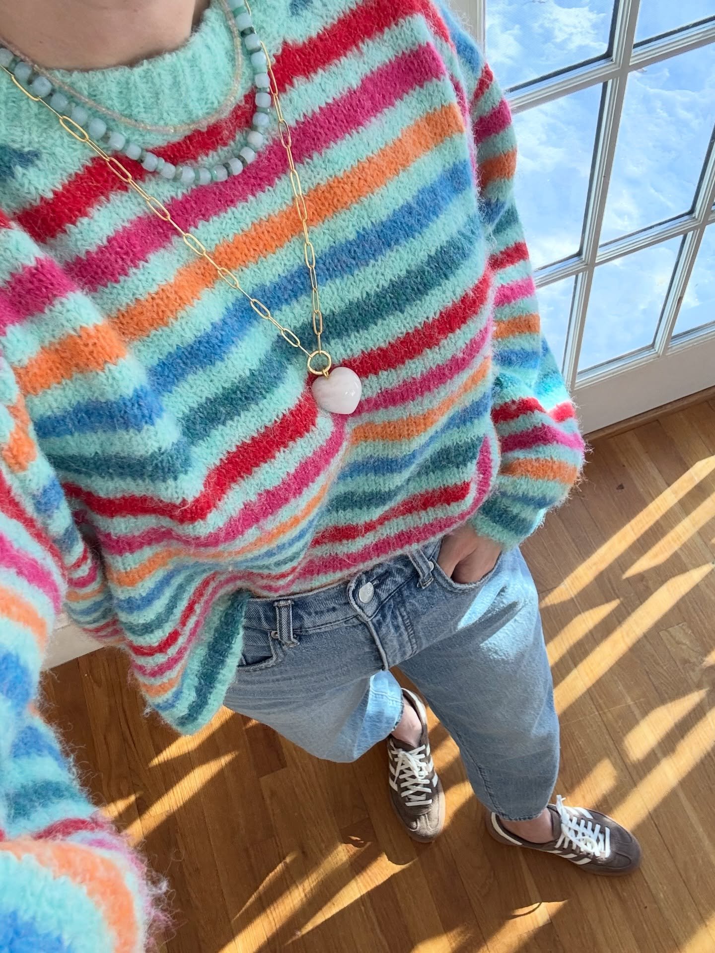 Caption was about to be &ldquo;weekday uniform&rdquo; but tbh jeans haven&rsquo;t made many appearances yet in 2026 ❄️!