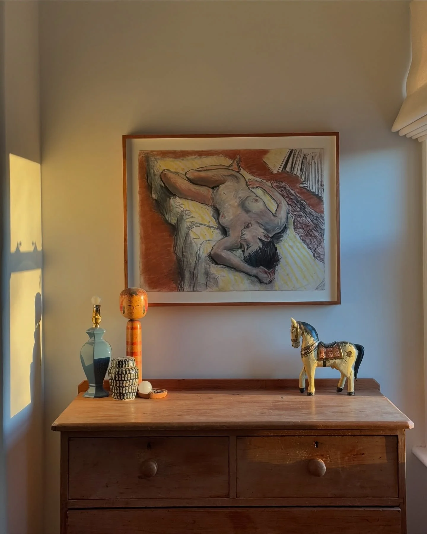 Another patch of sun. All I seem to take photos of at this time of year but that&rsquo;s what I like to see in my camera roll 🌞

Bought this nude at Detling Antiques fair last year for I think &pound;20 and it&rsquo;s only the second thing I&rsquo;v