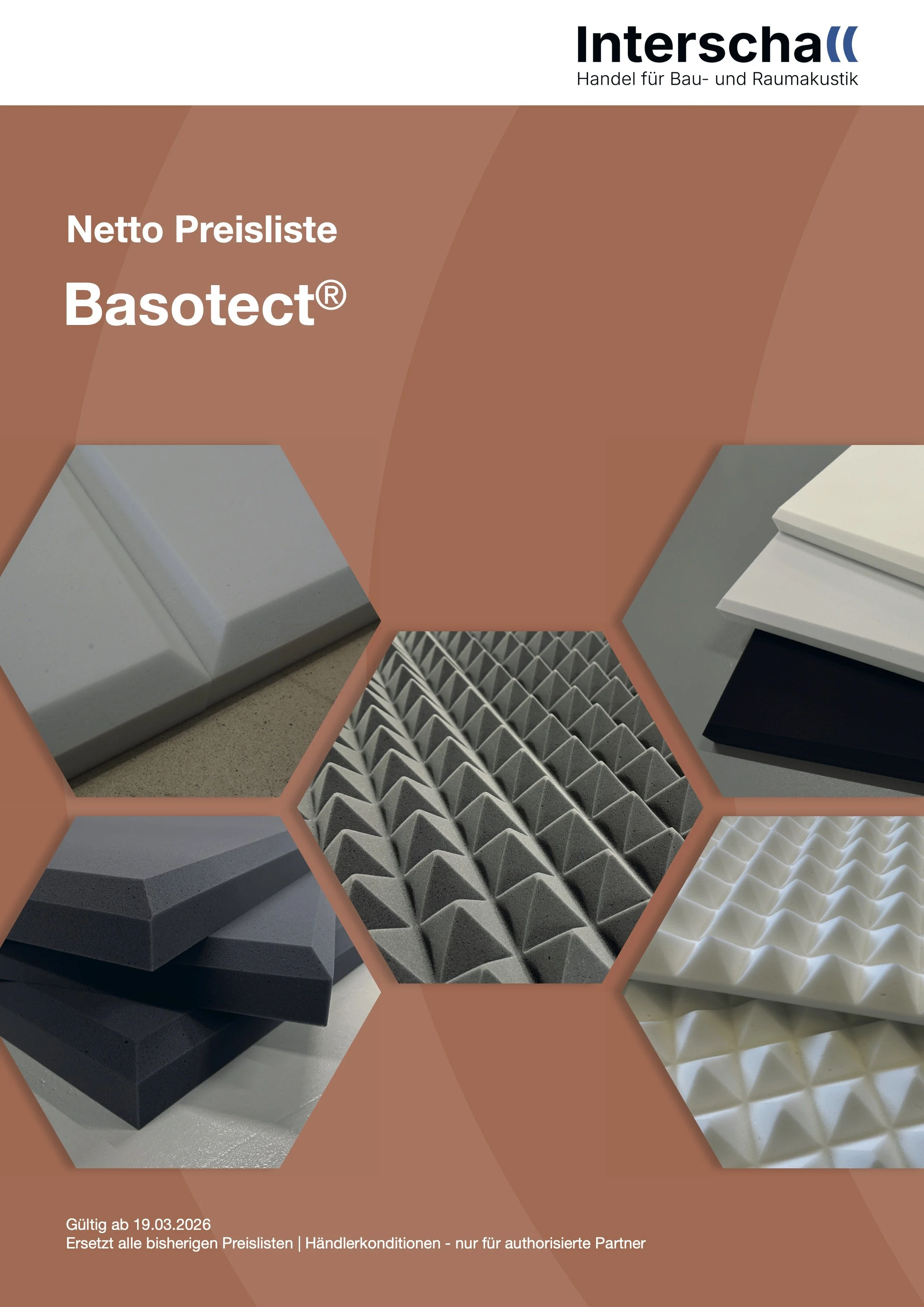  Netto-Preisliste Basotect  von Interschall 