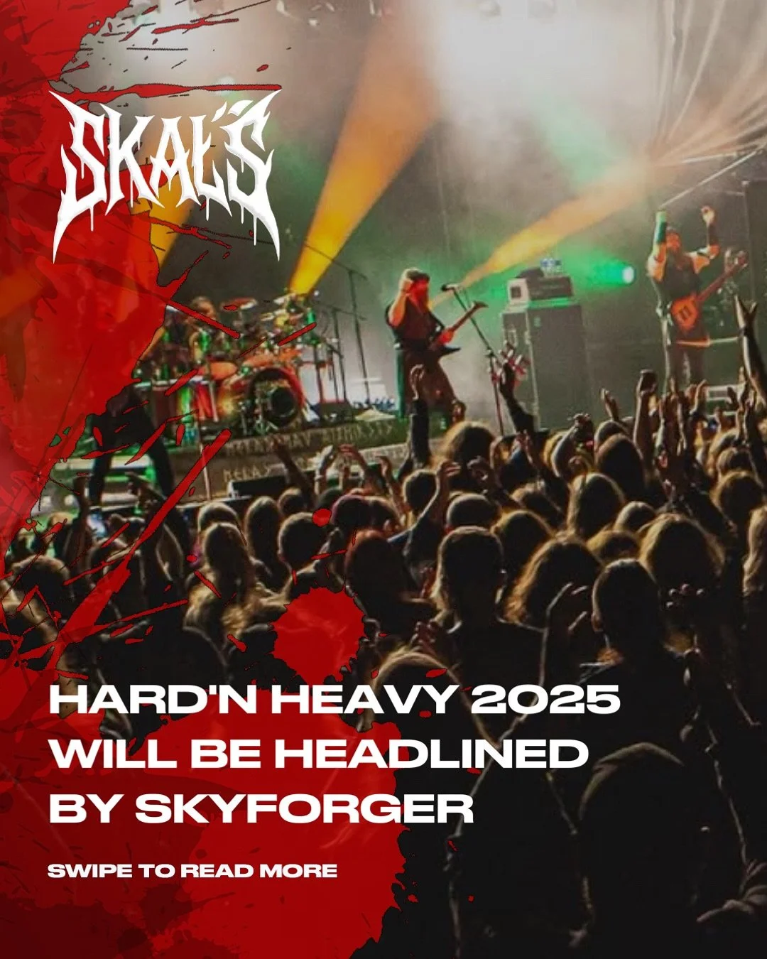 Hard n Heavy festival returns to Pāvilosta this August

On August 15 and 16, the annual Hard n Heavy festival will take place at @fontainerockcity in Pāvilosta, bringing together the best of Latvian heavy music by the river and near the sea.

Across 