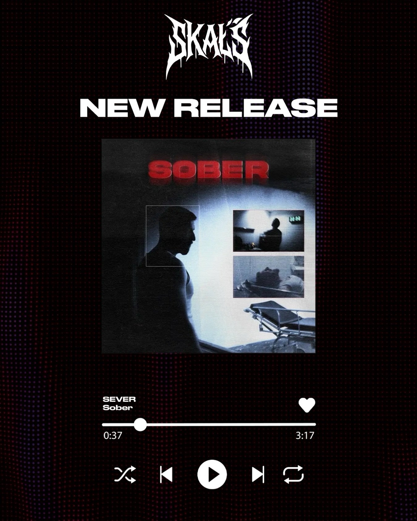 NEW RELEASE ‼️ 

@sever.band &lsquo;s new single &ldquo;Sober&rdquo; is live on all streaming platforms.

#SeverBand #Sober #NewSingle #AlternativeMetal #LatvianMetal #LatvijasMūzika #SkalsMag #NewMusic #LatvianScene