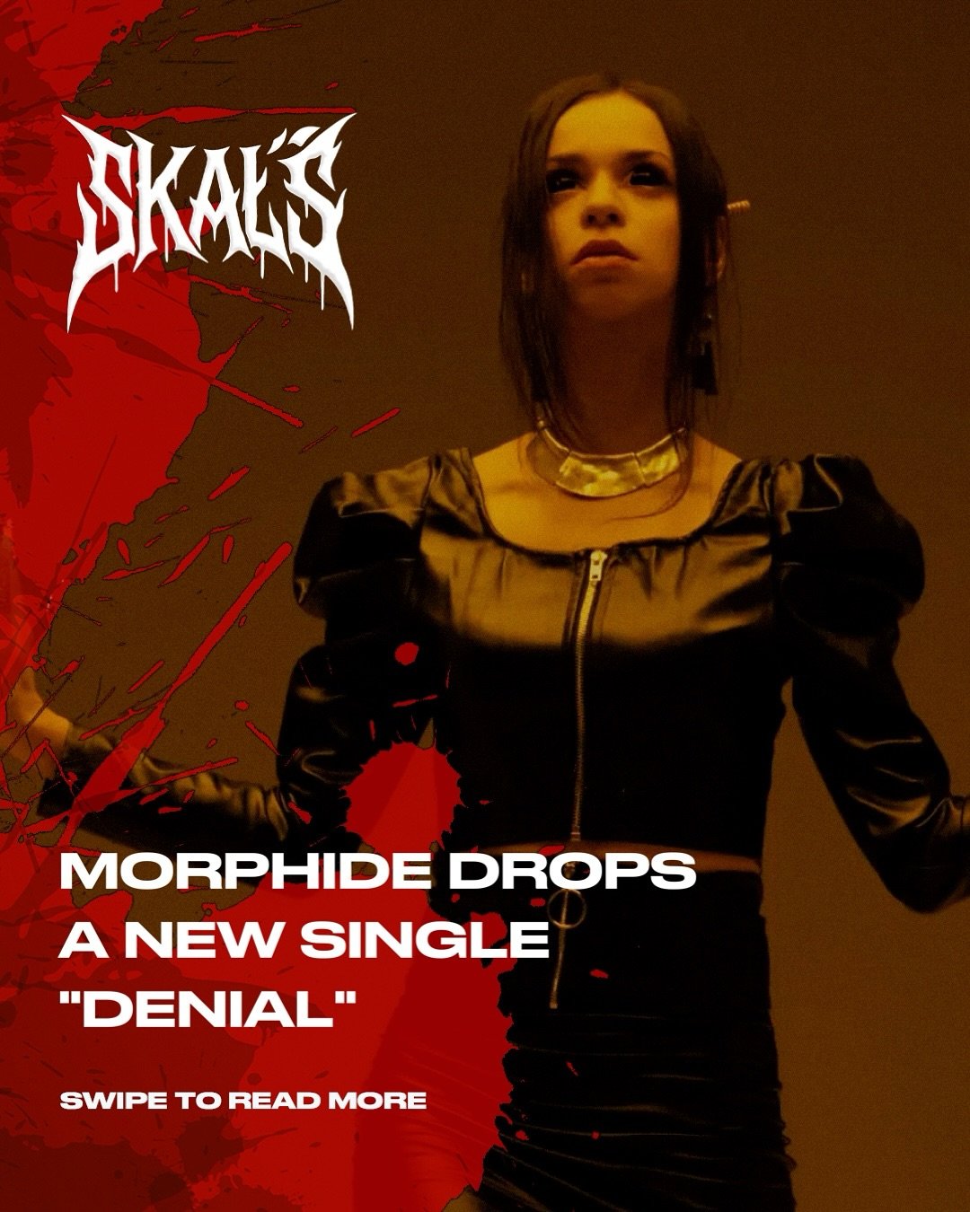 @morphide releases new single &ldquo;Denial&rdquo;

Latvian modern metal band Morphide has unveiled their latest single &ldquo;Denial&rdquo;.

Known for their heavy grooves, progressive elements and powerful vocals, Morphide once again raise the bar 
