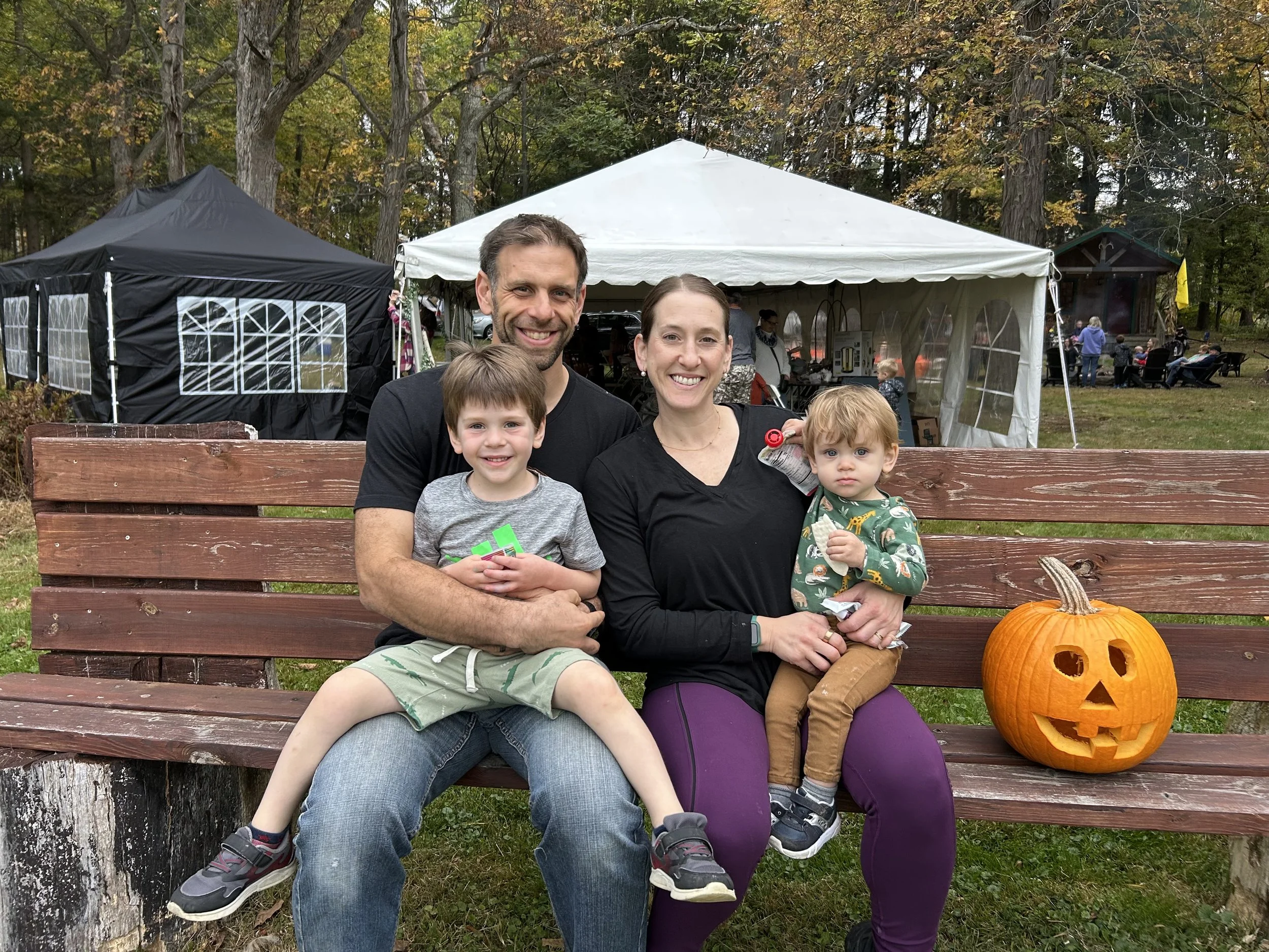 family halloween outing