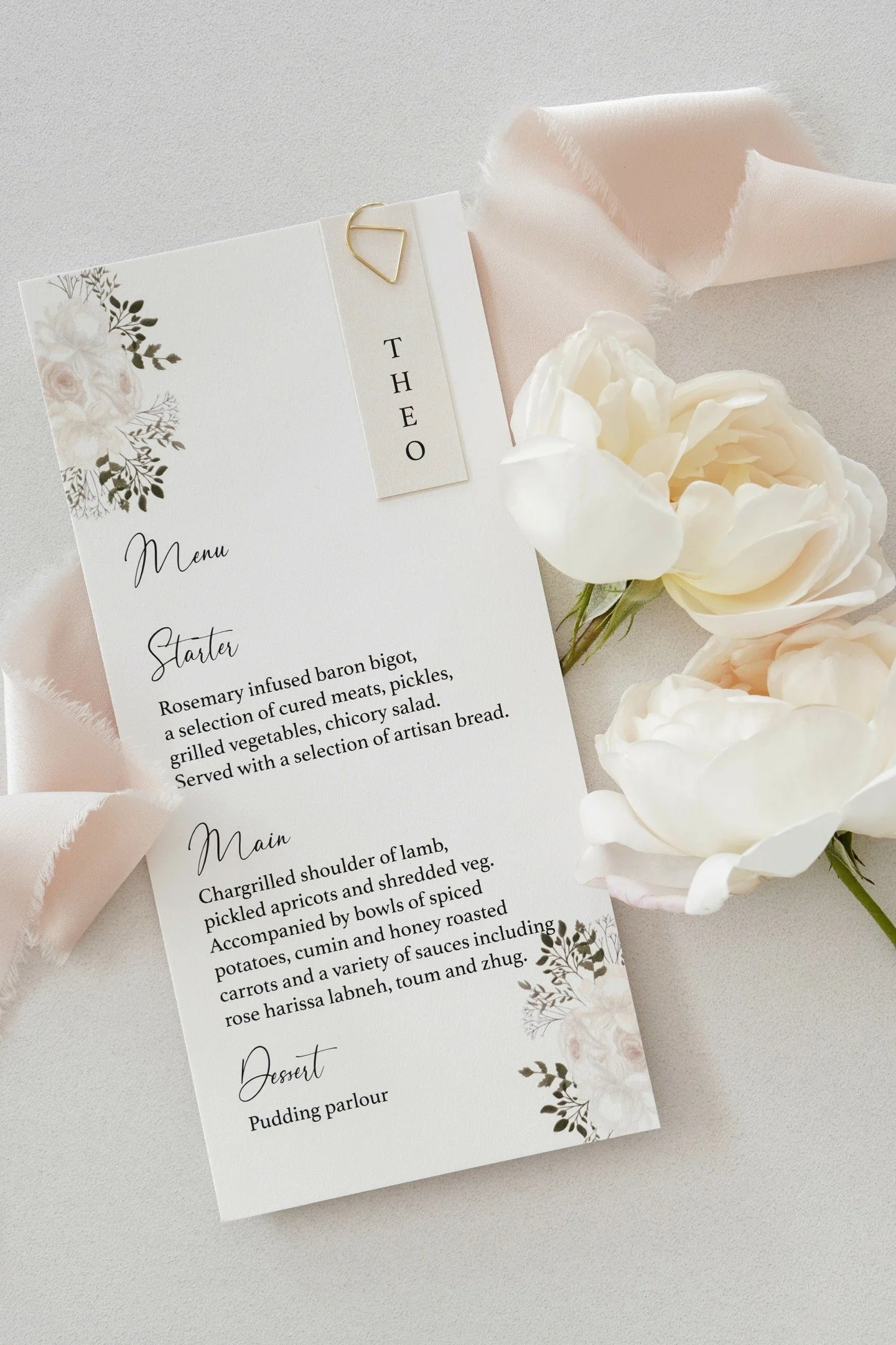 Wedding menus might not be the first thing couples think about when planning their stationery, but they&rsquo;re one of the most impactful details on the table 🍽️

Menus sit at every place setting, greeting your guests before the meal begins, and ar