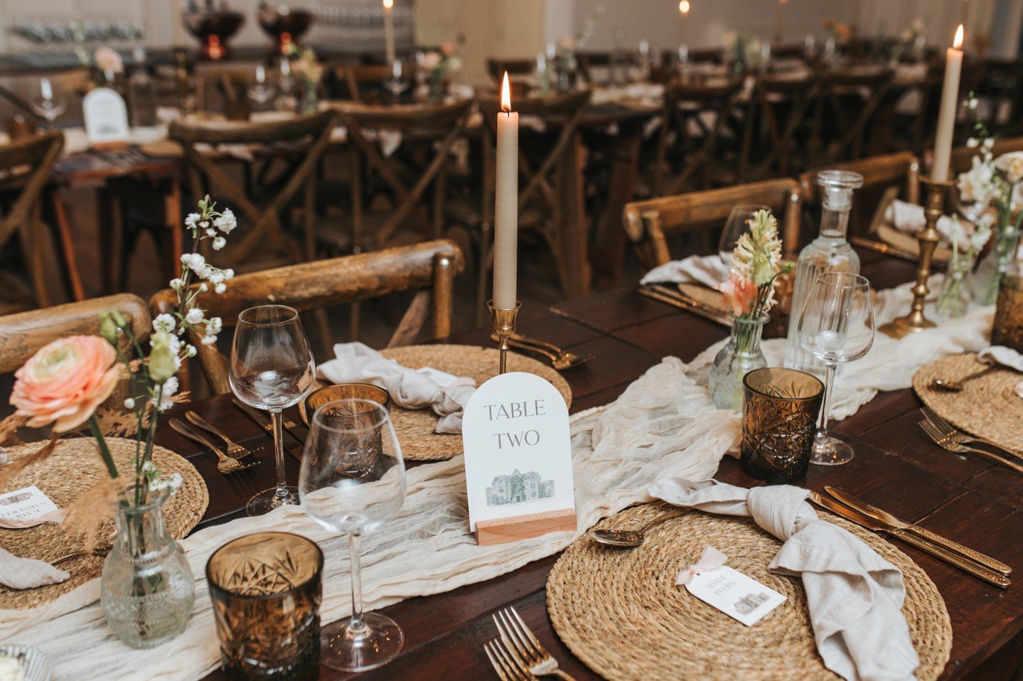 A little reminder that wedding stationery doesn&rsquo;t have to stop at invitations!

For the Tasting Evening at Hyde House, I wanted every stationery detail to work hand in hand with the rest of the styling. I used my Hyde House illustration through