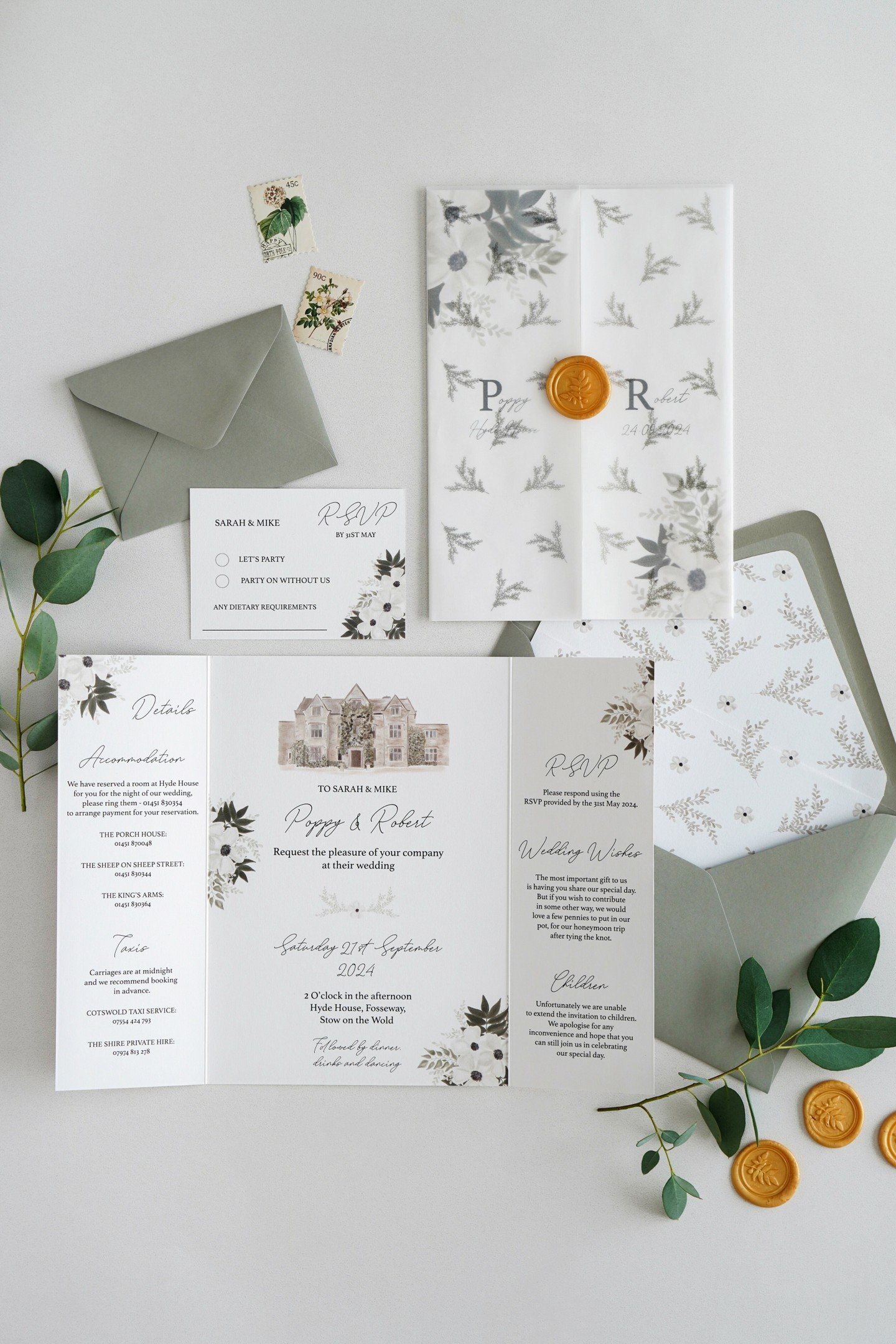 If you haven't already seen it, let me introduce you to the Hyde House Collection! 🕊️

The very first Venue Collection I launched at Lauren Daisy and still one of my most requested designs to date. Inspired by the elegance and warmth of Hyde House i