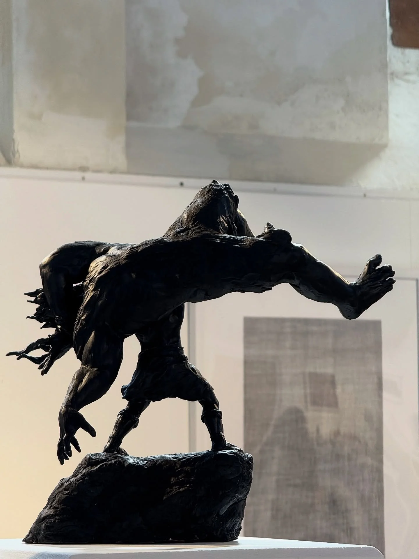 It went to Germany! 

Thank you for your support and all who visited the Spring Open Exhibition at the @stivessociety (St Ives Society of Artists). 

A few days ago I received the wonderful news that my sculpture was acquired. I am very grateful for 