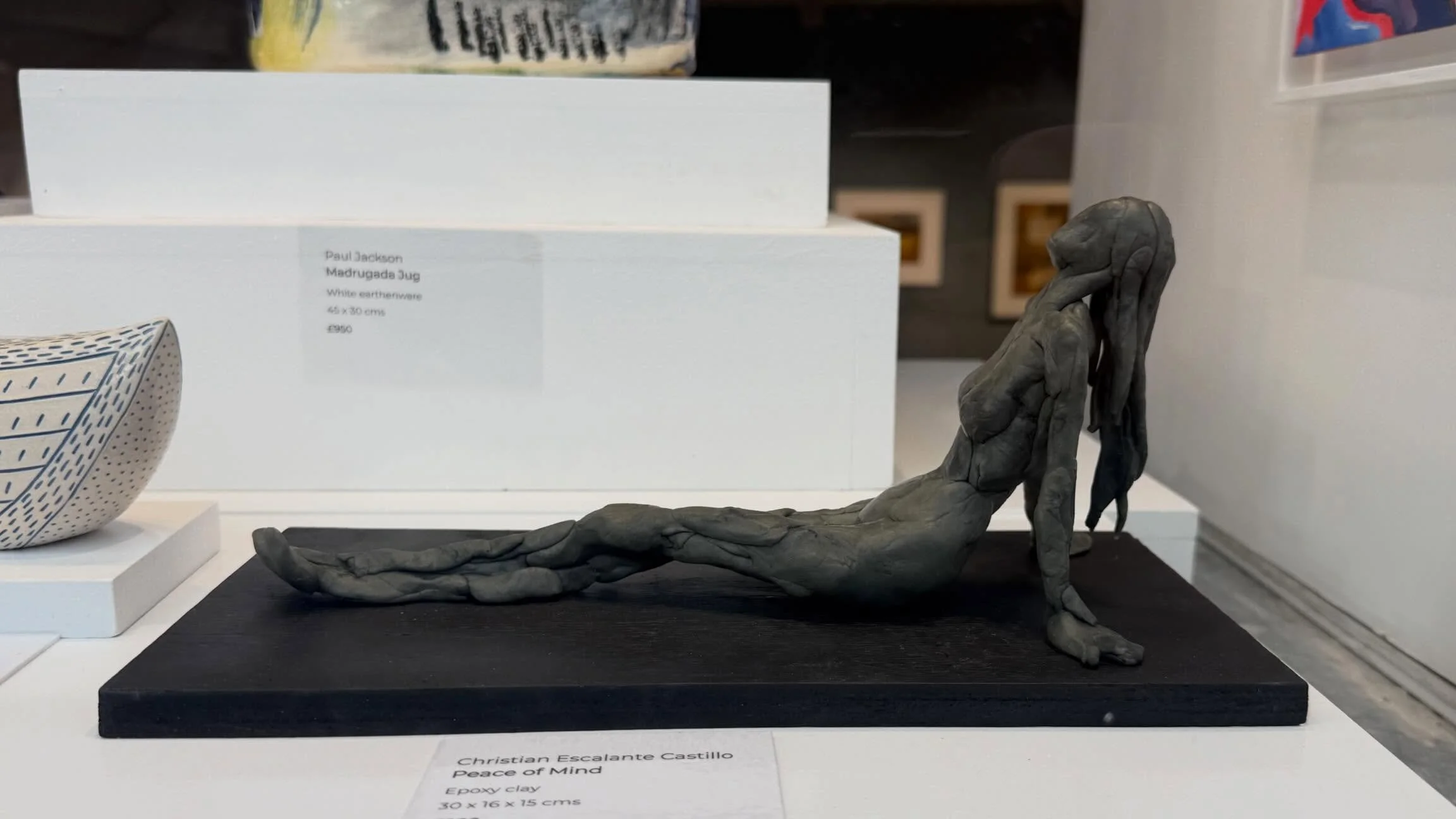 &lsquo;Peace of Mind&rsquo;
Epoxy Clay, 2026

Selected for the Penwith Society of Artists&rsquo; Summer Exhibition @penwithgallery .

#penwithgallery #sculpture #clay #cornwall #stives