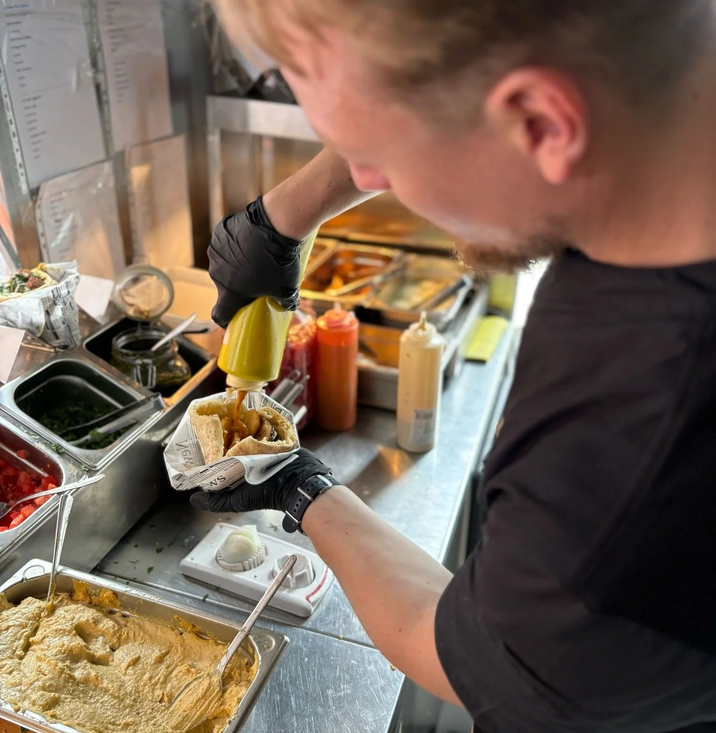 Fill it up with Amba sauce 🥭