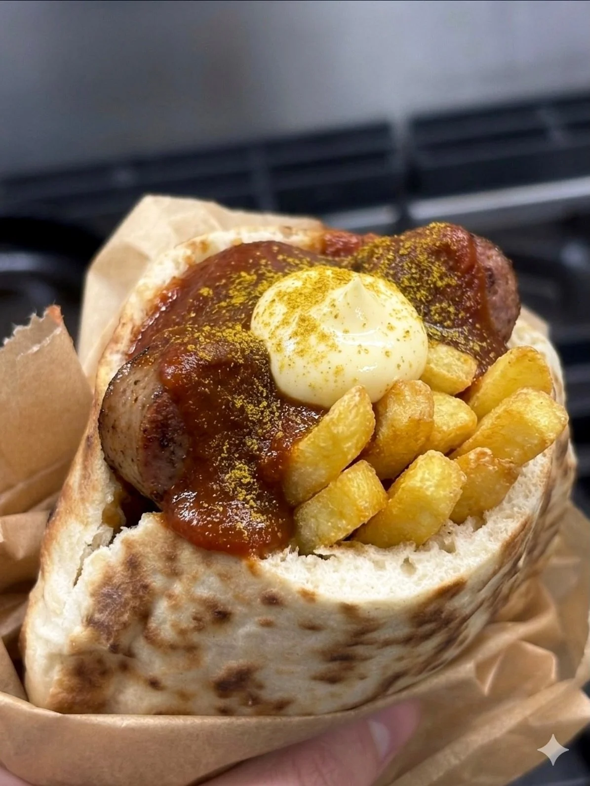 Wochen des Testens. Unz&auml;hlige Verkostungen. Ein klarer Gewinner.
K&ouml;ln - lernt euren neuen Liebling kennen: Die Currywurst Pita. 🌭🫓

Nah. Happy 1. April. Wir lieben euch, aber nicht SO sehr. 😅
&hellip;aber vielleicht eines Tages. 👀​​​​​​