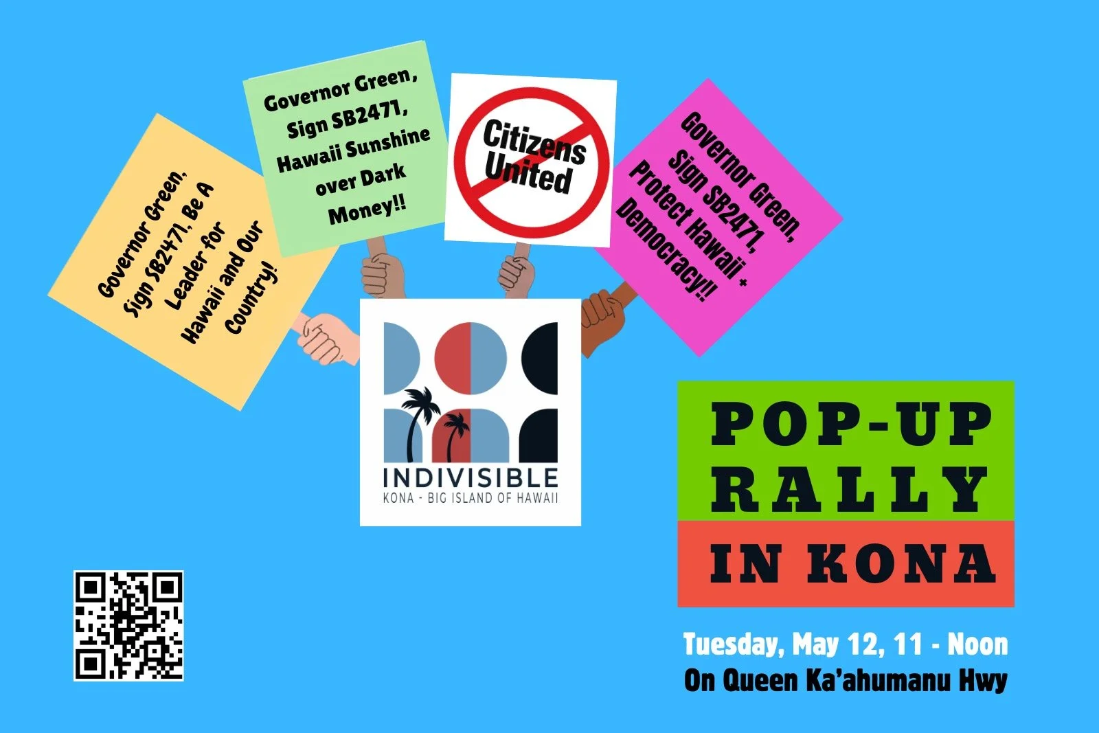 Pop-Up Rally in Support of SB2471