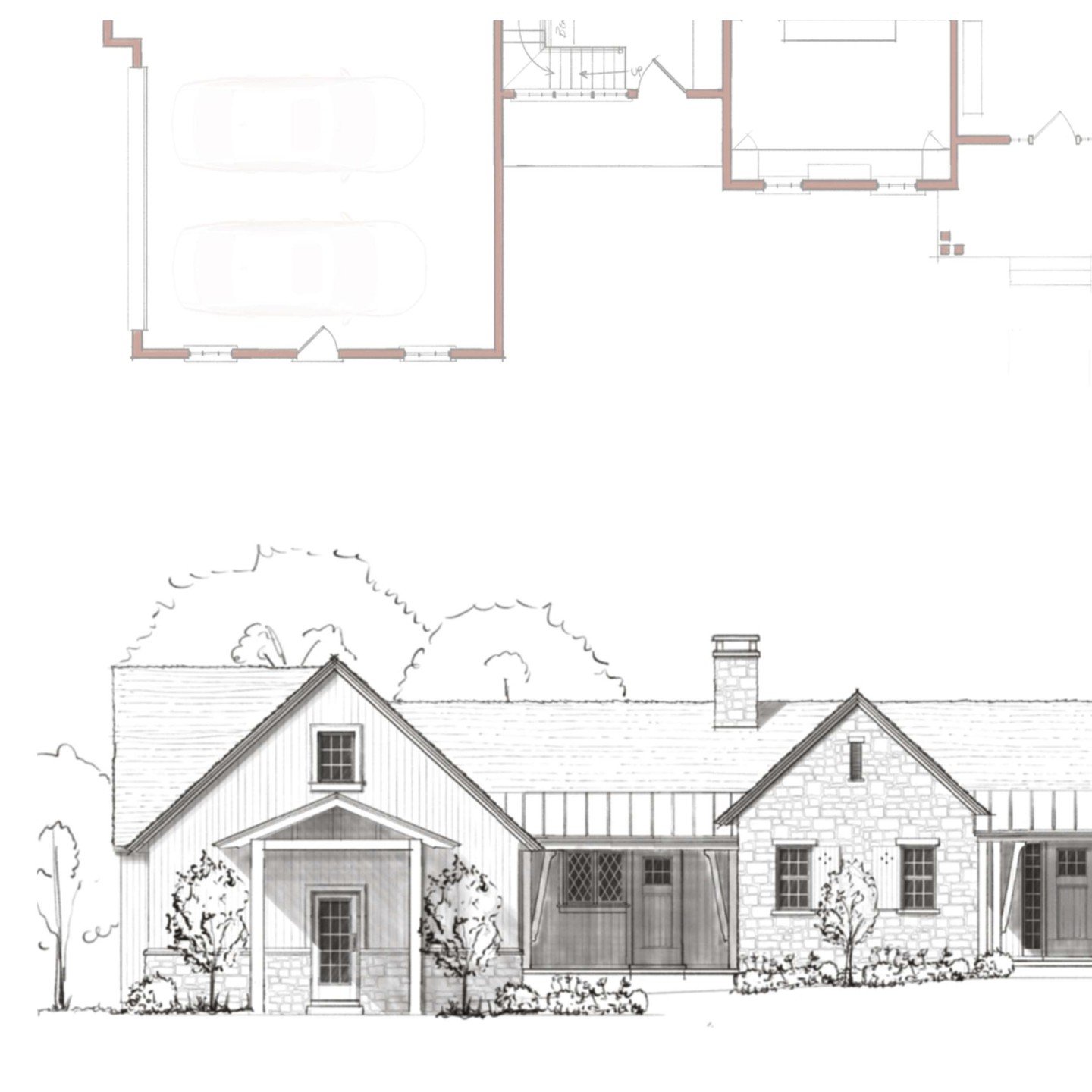 Introducing our Hillside Stone Project.

Rooted in the historic stone farmhouses of Southern Idaho, this home balances permanence and proportion on a sloped site with spectacular views. We celebrate material authenticity, drawing from local vernacula