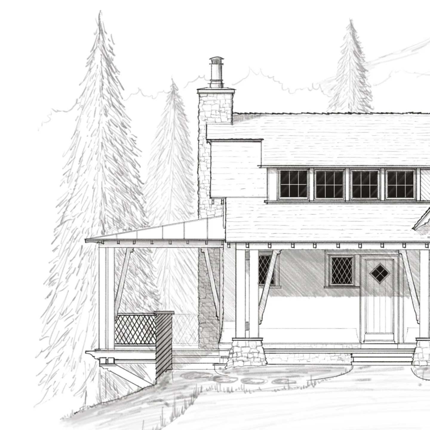On the boards&hellip;

Perched into the hillside, this mountain cottage blends proportion, charm, and practicality. Designed for a steep, wooded lot, it leans on timeless precedent and natural materials.

#MountainCottage #TraditionalArchitecture #On