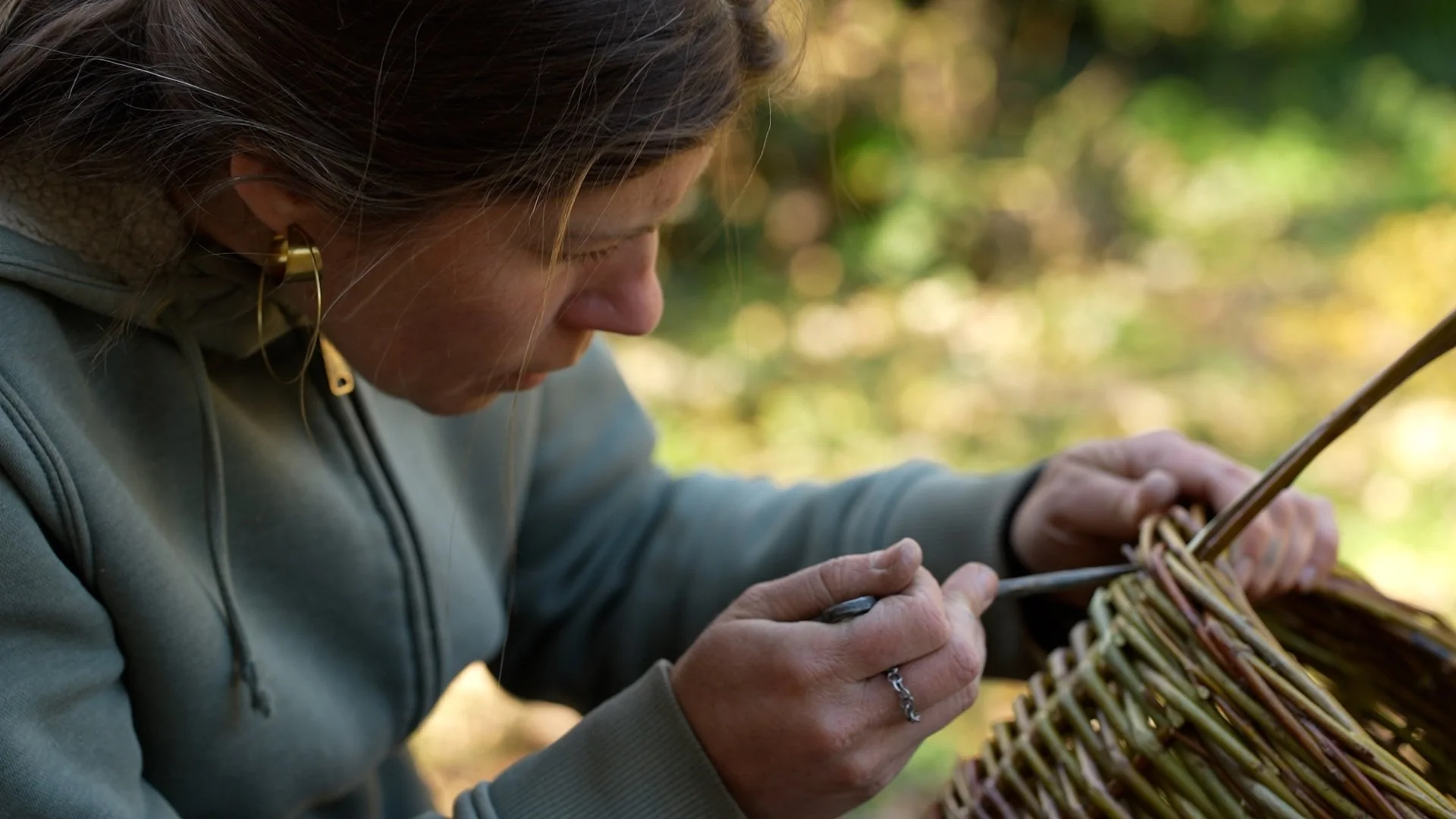 Angela—Basketweaver