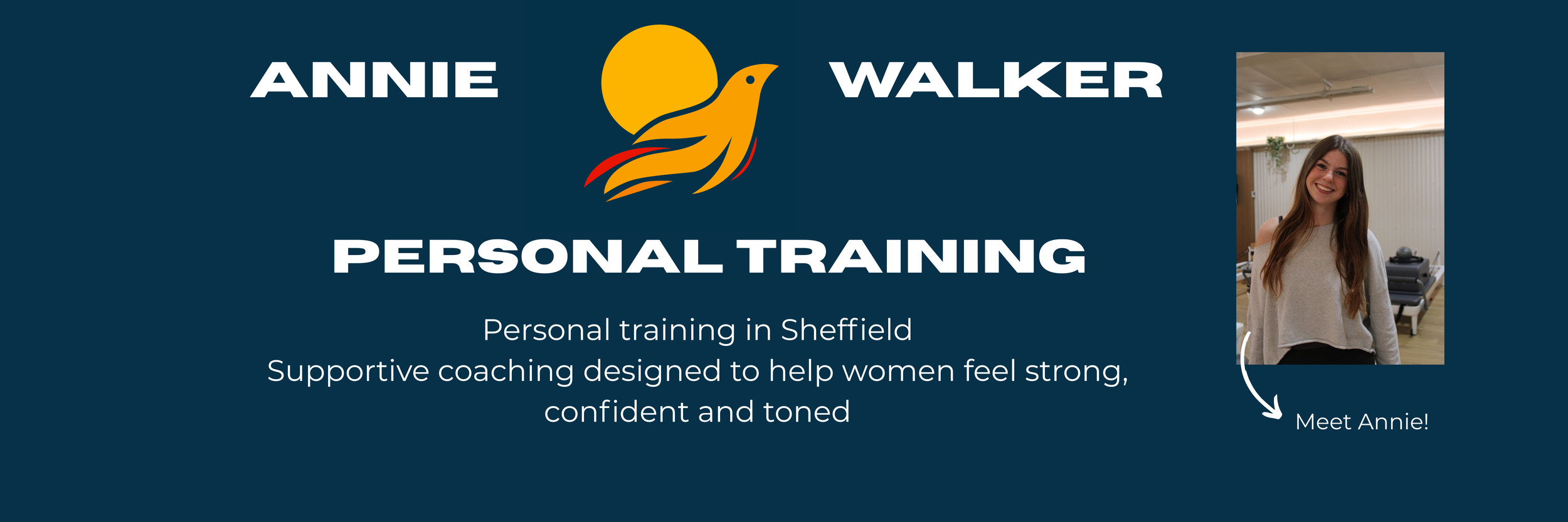 Personal trainer in Sheffield offering supportive coaching to help women build strength, confidence and tone, featuring Annie Walker Personal Training.