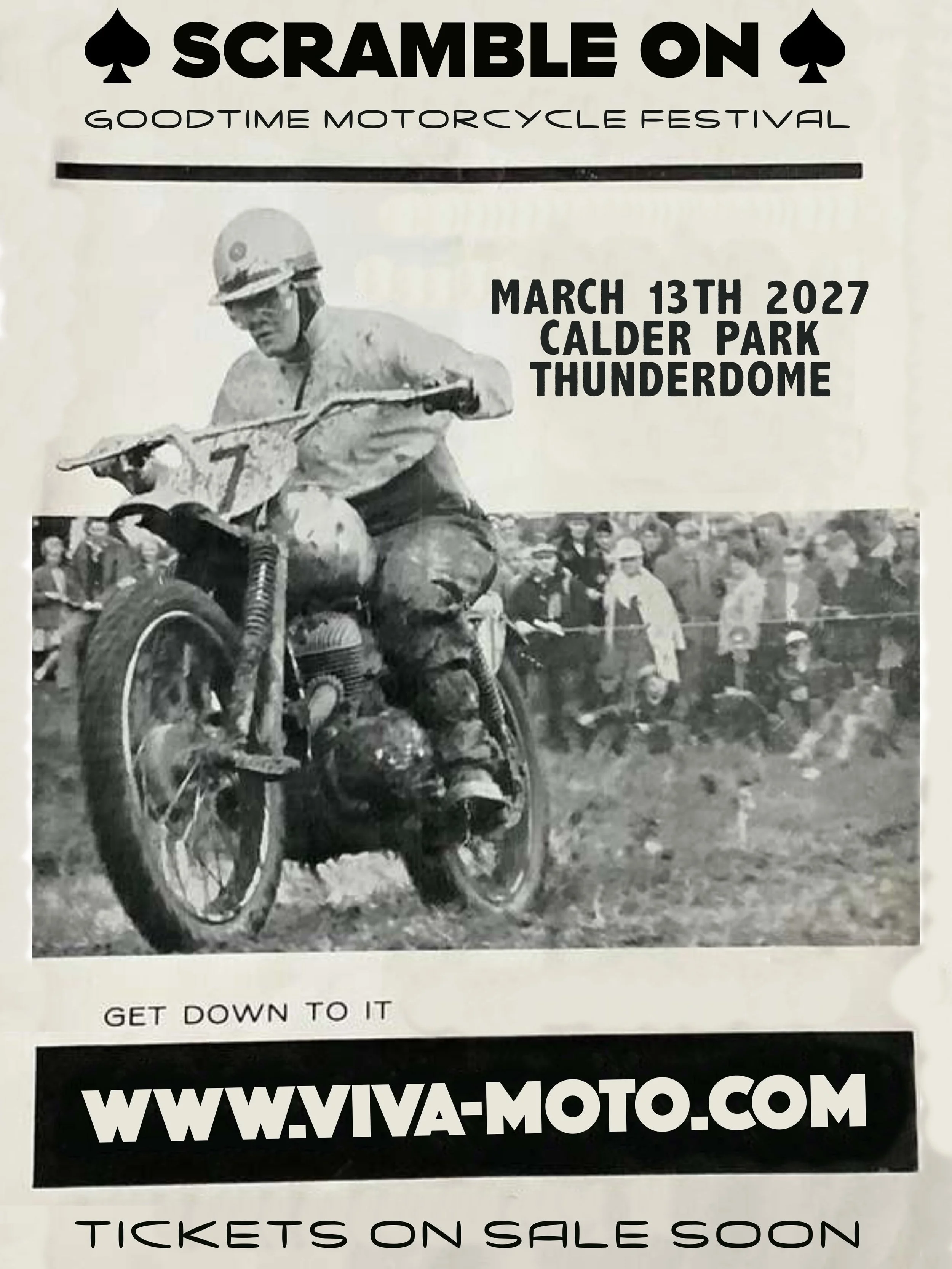 Tickets on sale soon, It&rsquo;s gonna be a hootenanny! #motorcyclefestival #vivamoto #scrambleon #classicmotorcycle #vintagemotorcycle