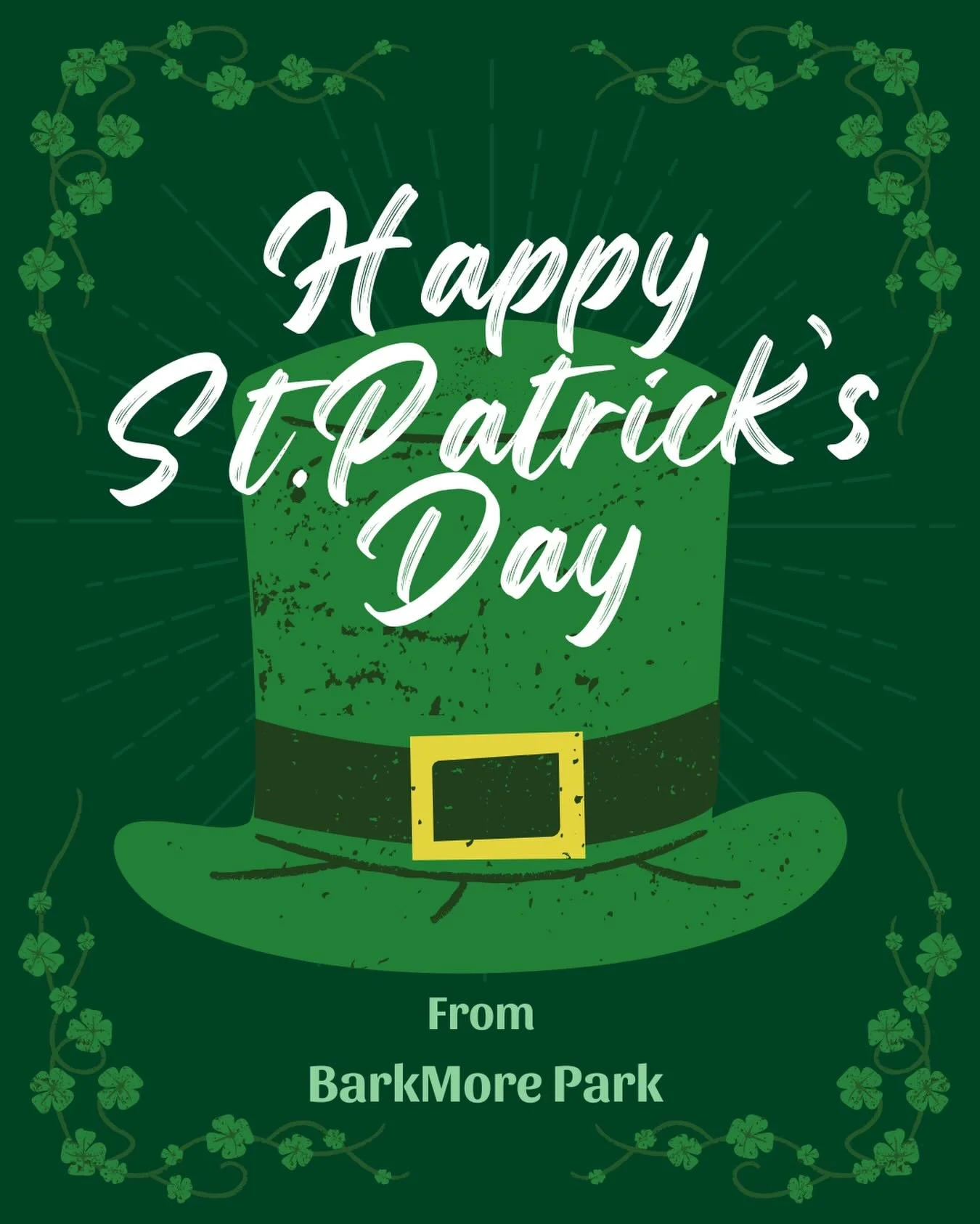 Happy Saint Patrick&rsquo;s from BMP!!!
🍀🍀