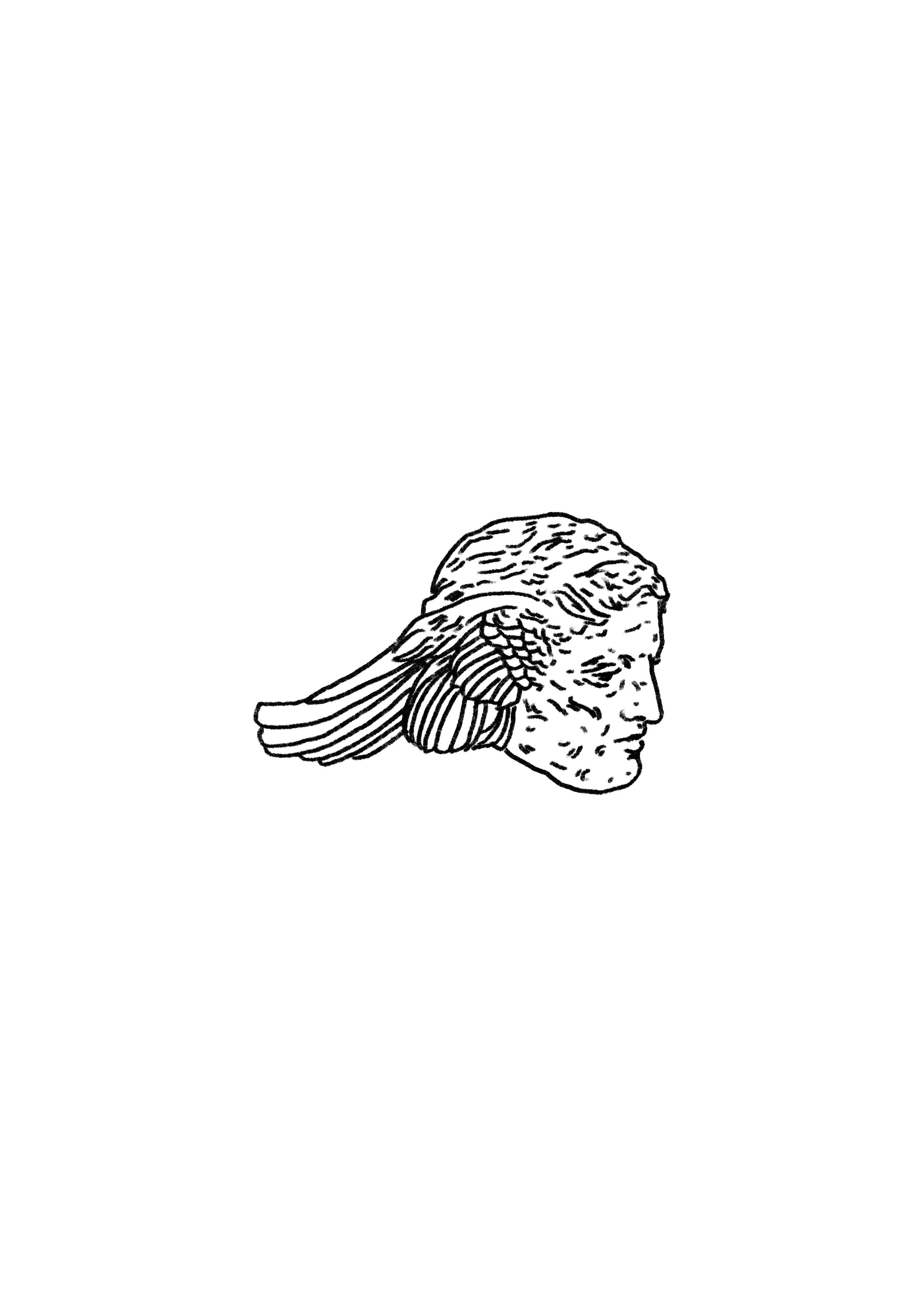 Winged Head
