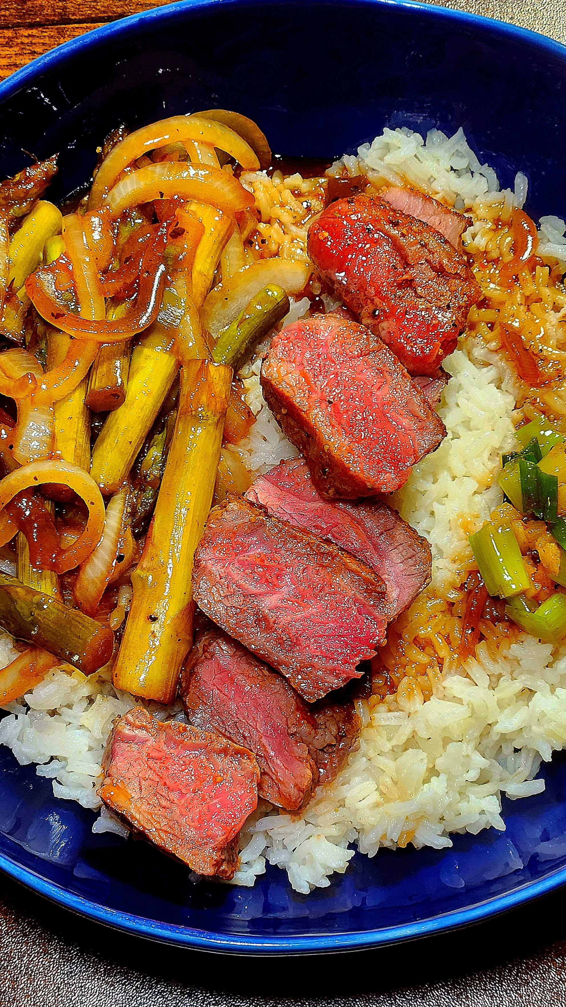 Soy Glazed Steak
