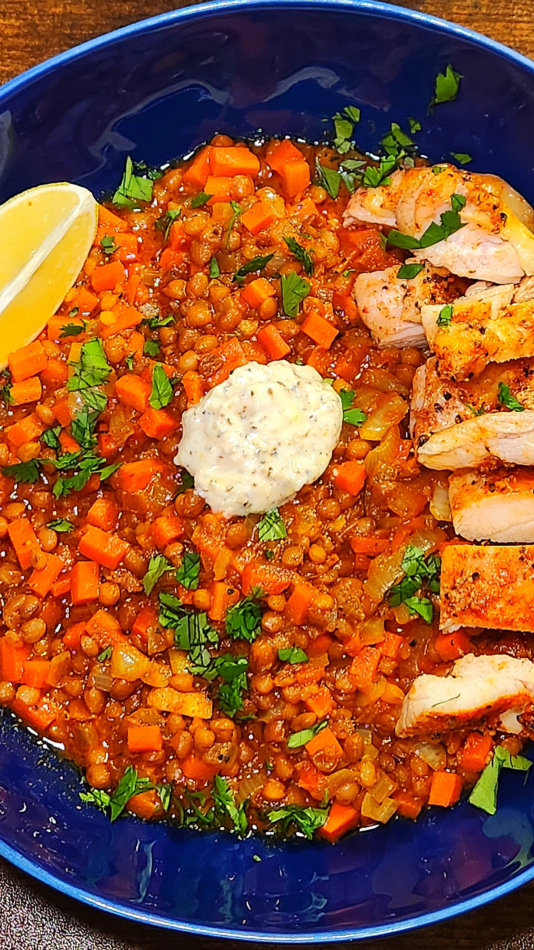 Chicken Lentil Skillet