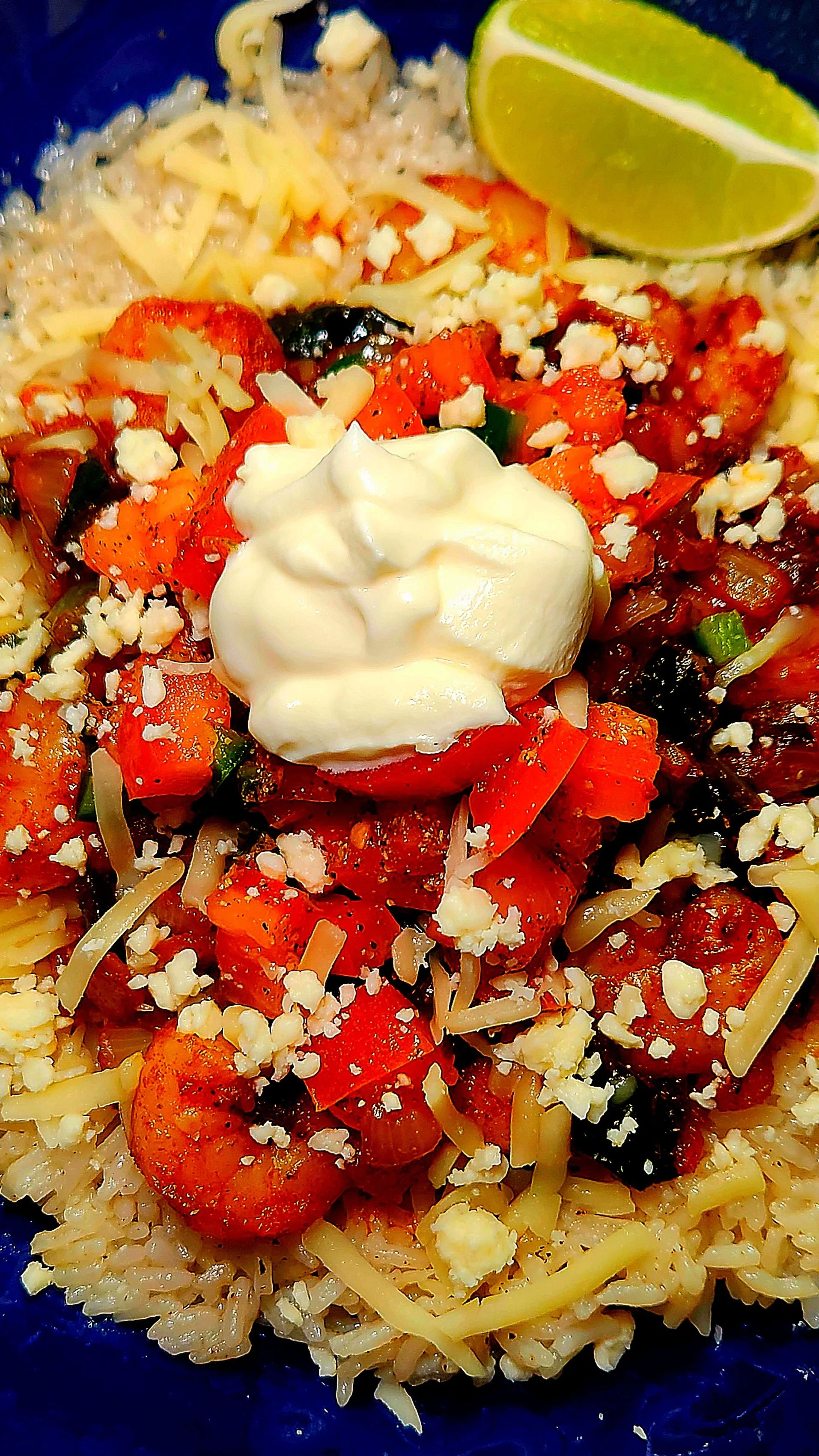 Shrimp Fajita Bowls