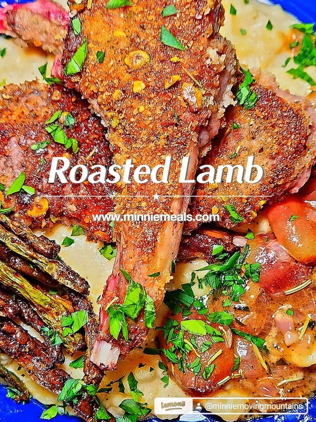 Pistachio Crusted Lamb Chops