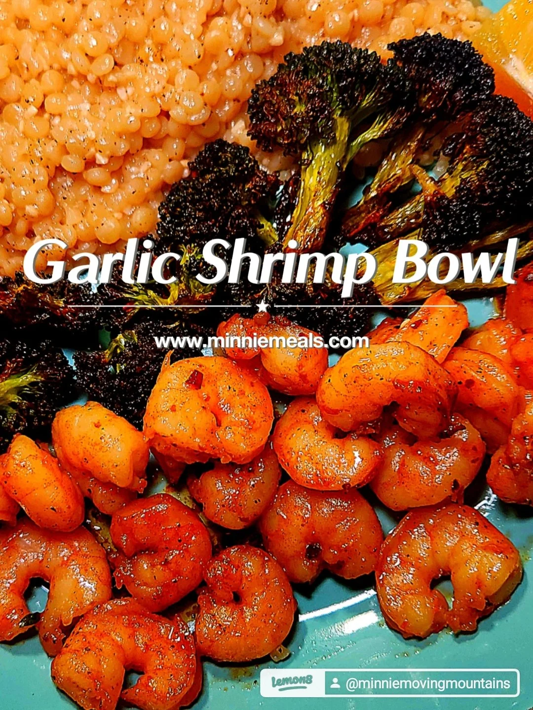 Garlic Shrimp Couscous Bowls