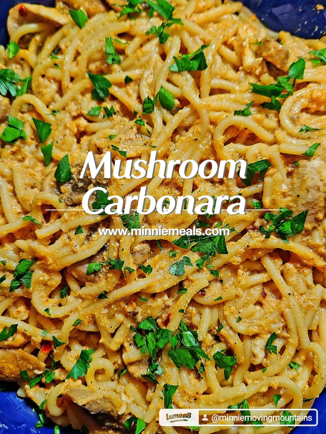 Mushroom Carbonara