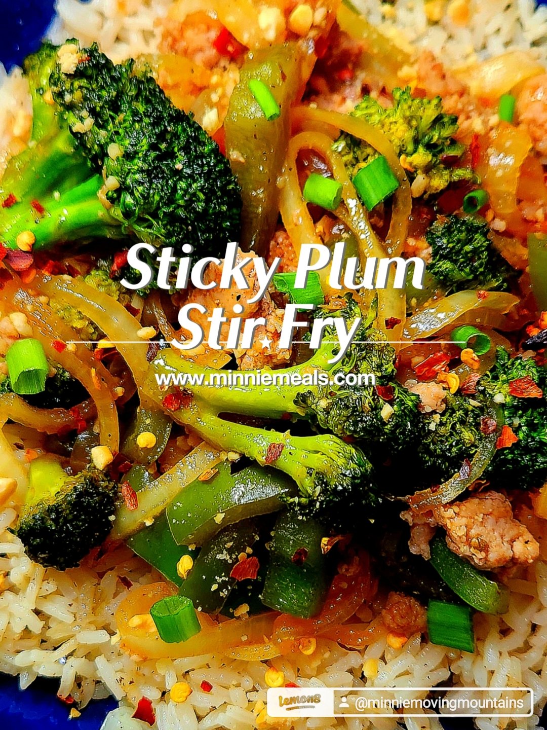 Sticky Plum Stir Fry 