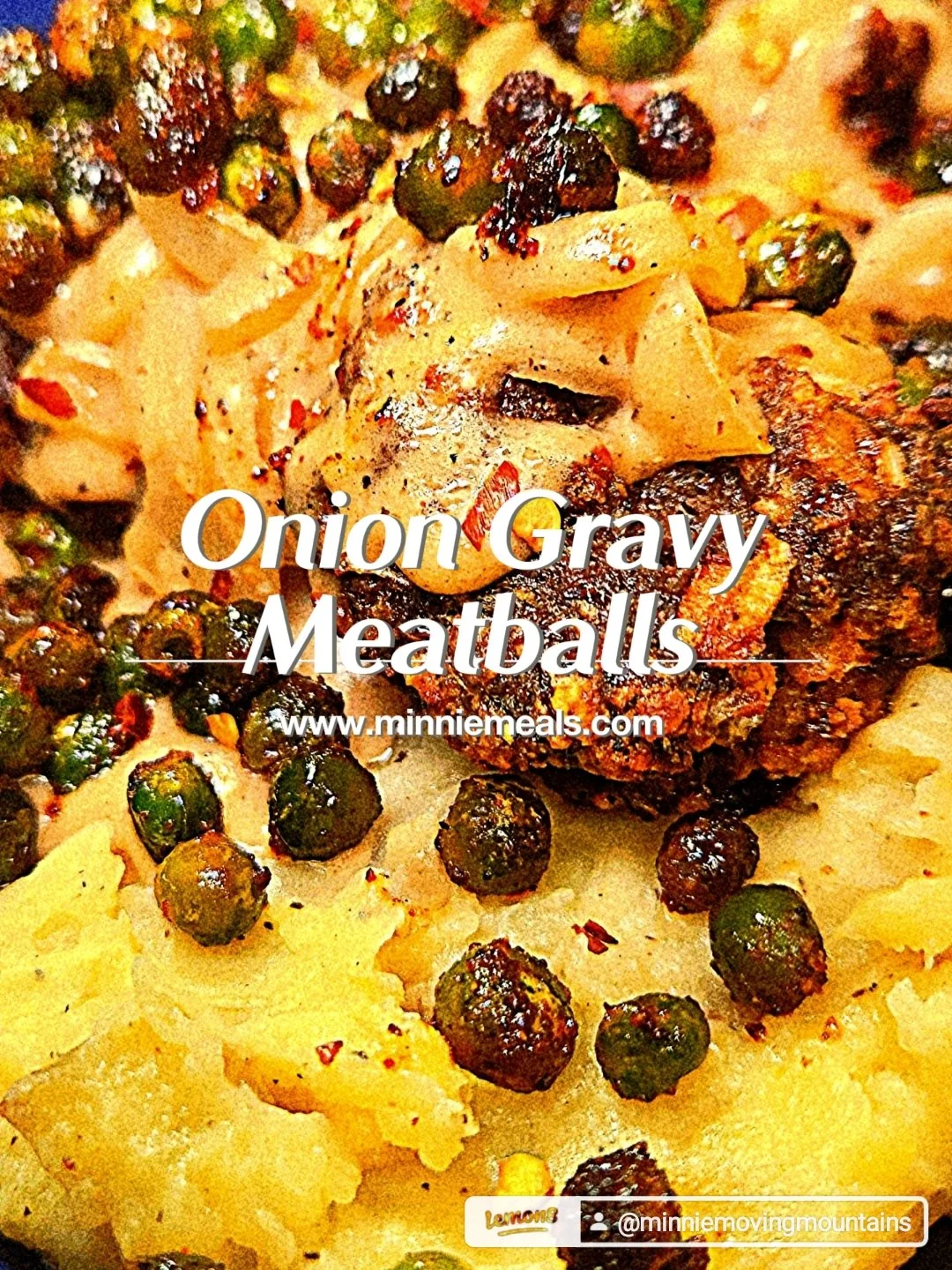 Onion Gravy Meatballs 