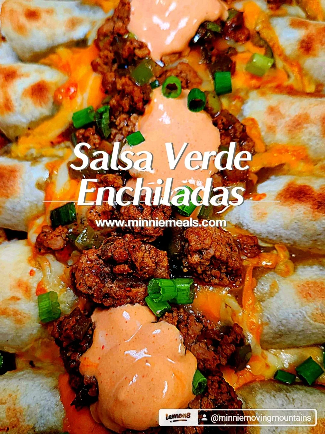 Salsa Verde Enchiladas 