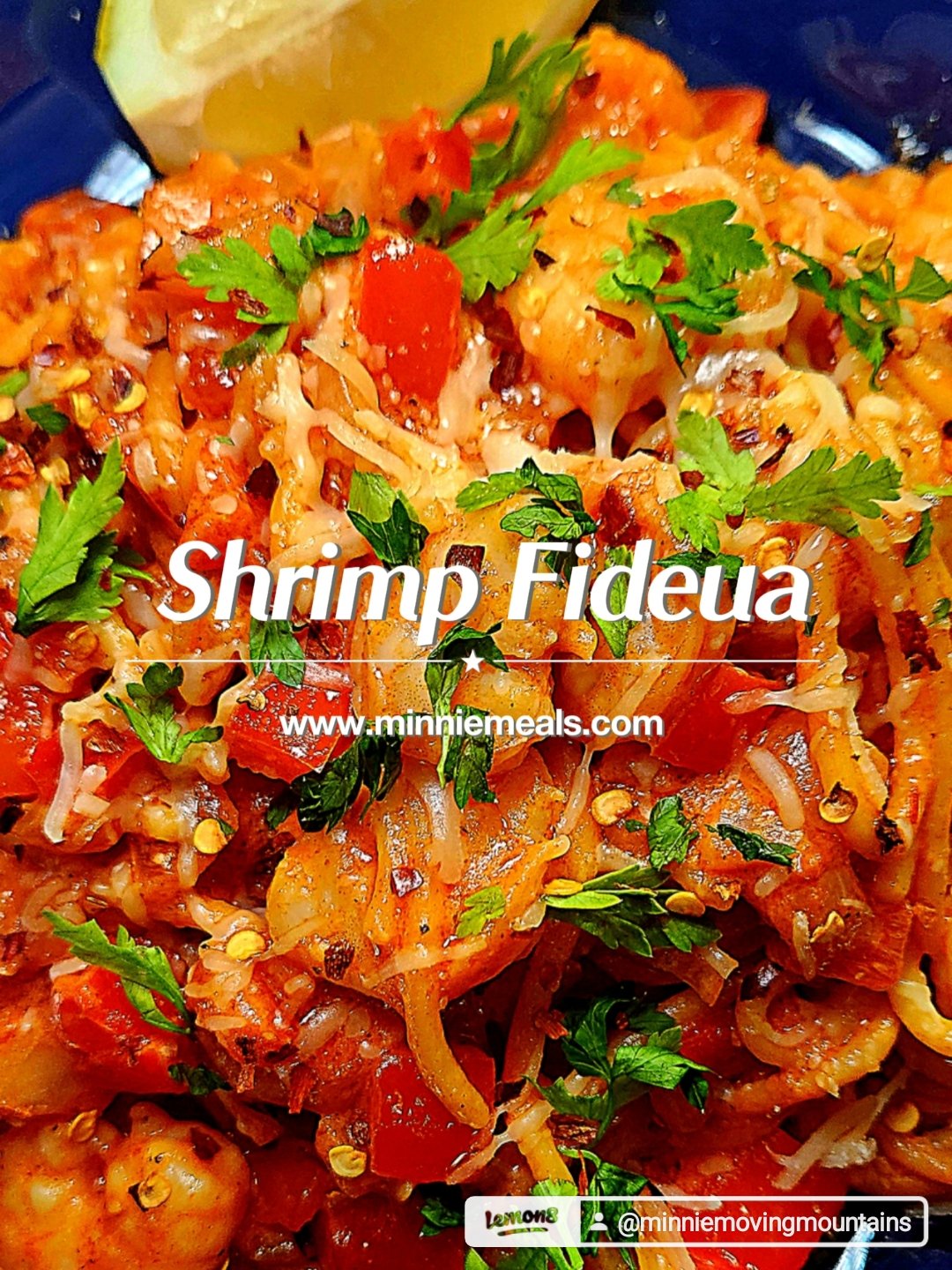 Shrimp Fideua