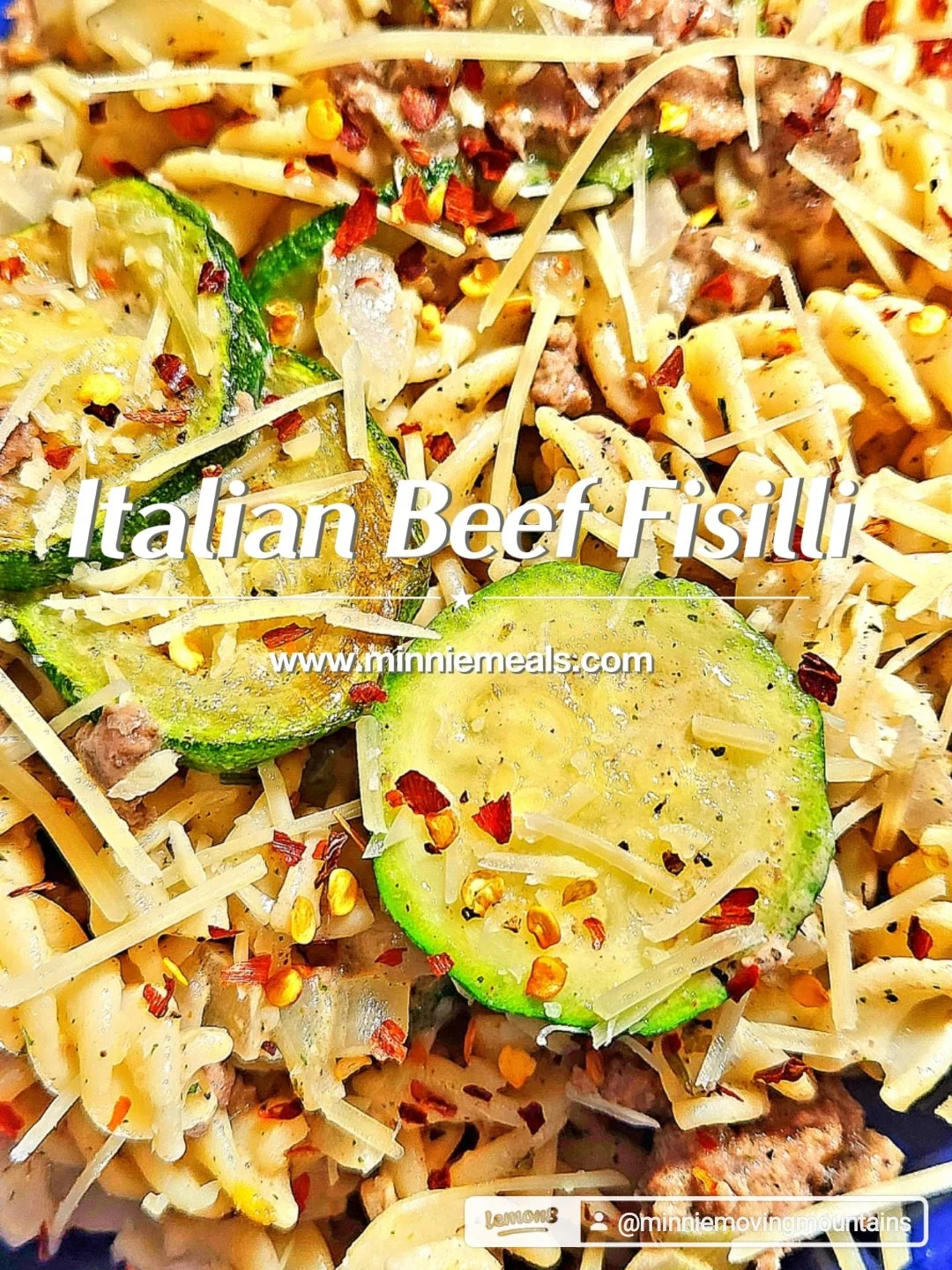 Italian Beef Fusilli 