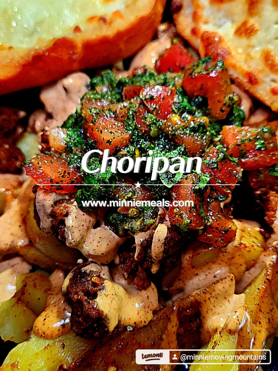 Choripan Loaded Potatoes 