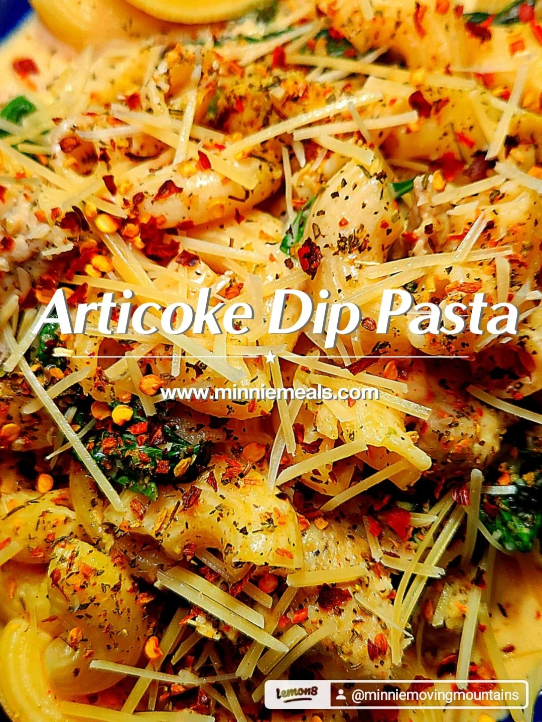 Artichoke Dip Pasta