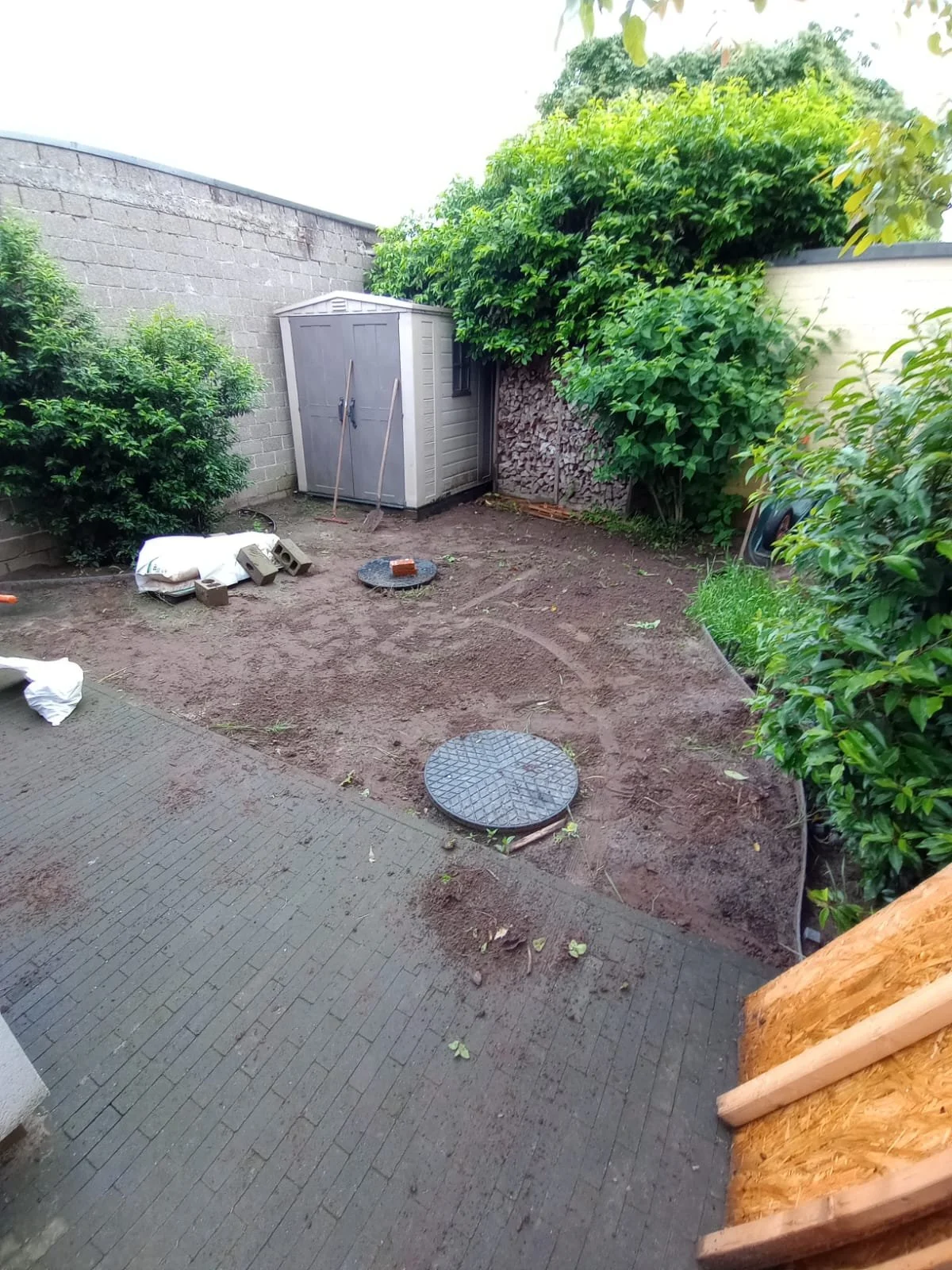 Project 2 - Ref 2: Tuinaanleg - Voor de werken