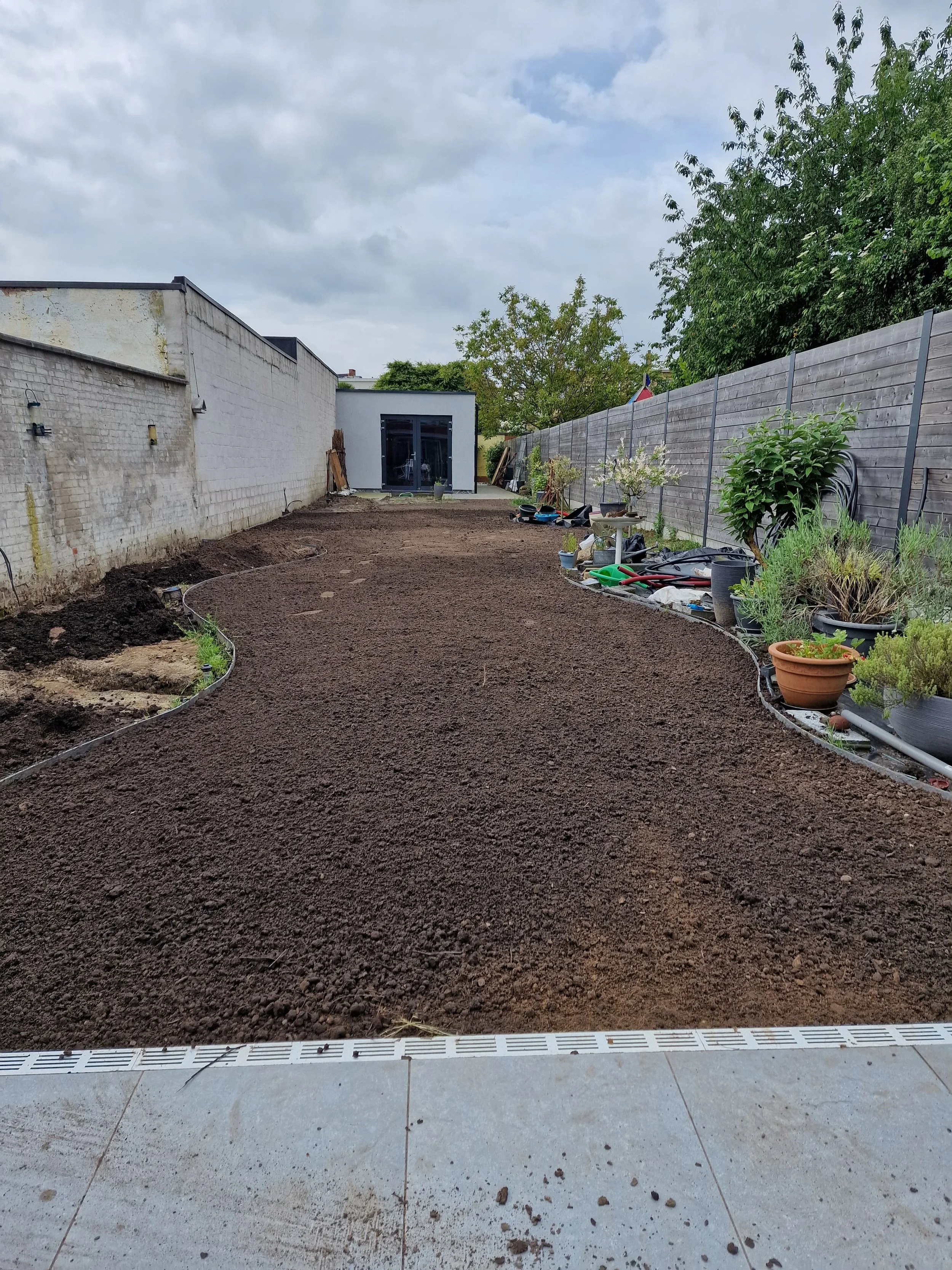Project 3 - Ref 1: Tuinaanleg - Voor de werken