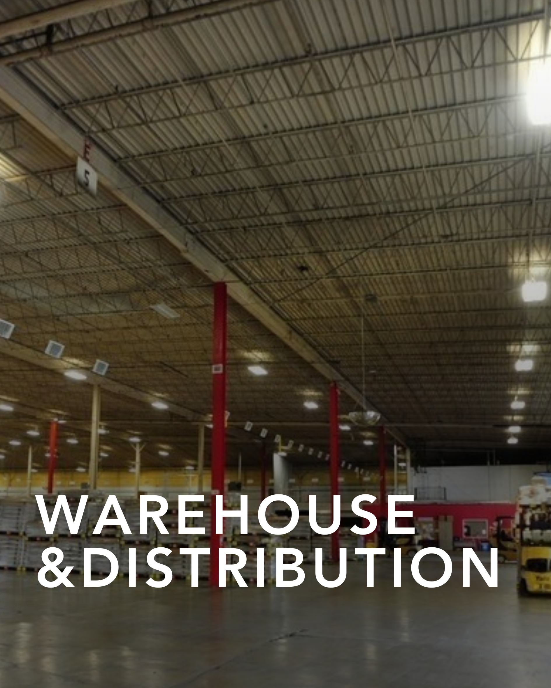 A strong design of a warehouse is shown to prove that CM Collaborative can design warehouse and distribution spaces.