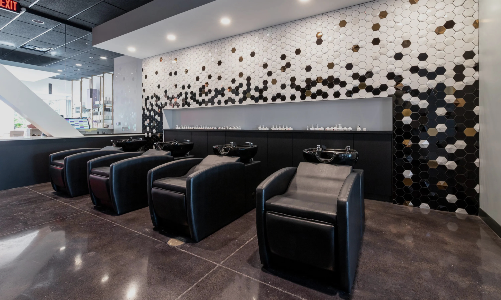 Multiple chairs and interior design and construction done by CM Collaborative.