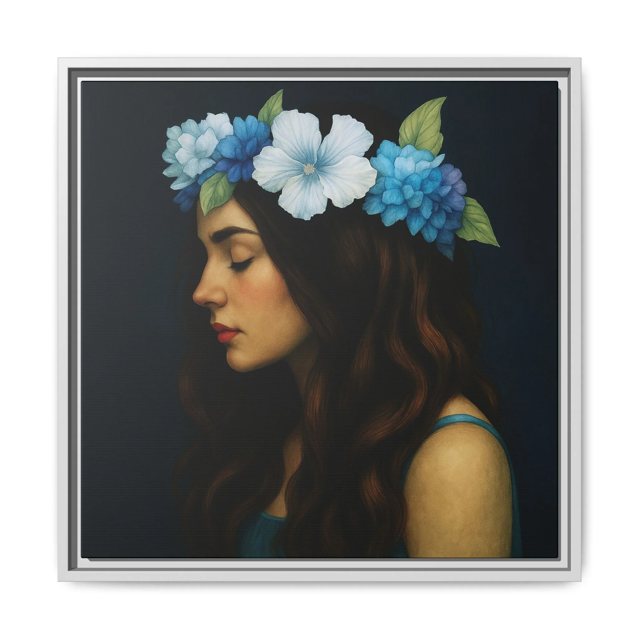 Aven, Spirit of the Australian Alps, Framed Art Print - Spirit of Australian Women, Wild Kin Series