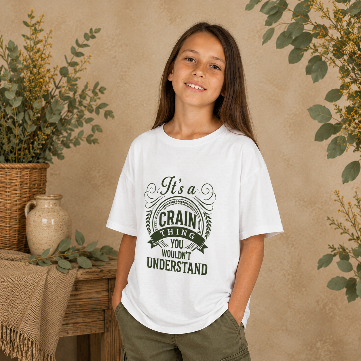 "It's A Crain Thing" Kids Cotton Tee