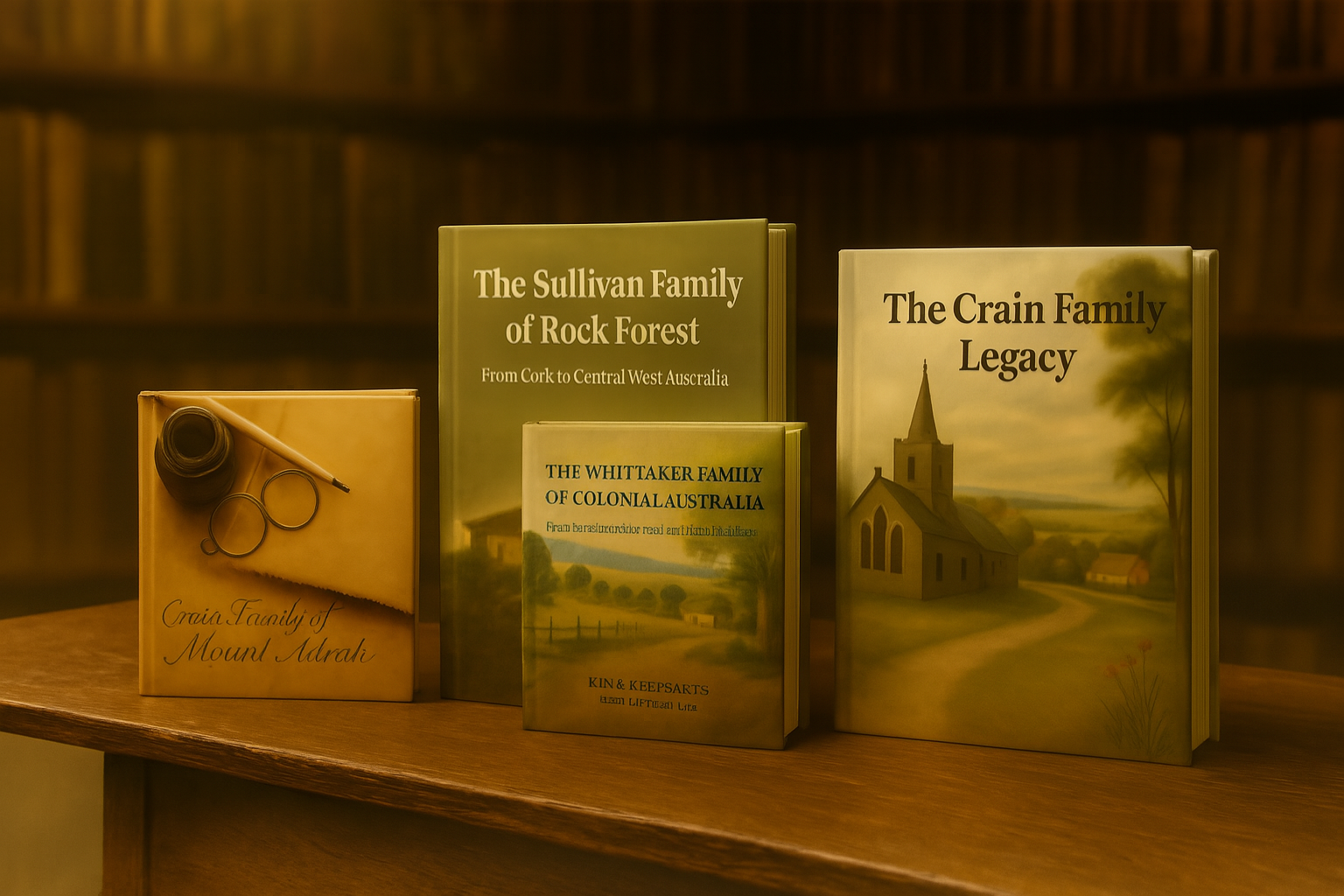 Heritage Books by Kin & Keepsakes